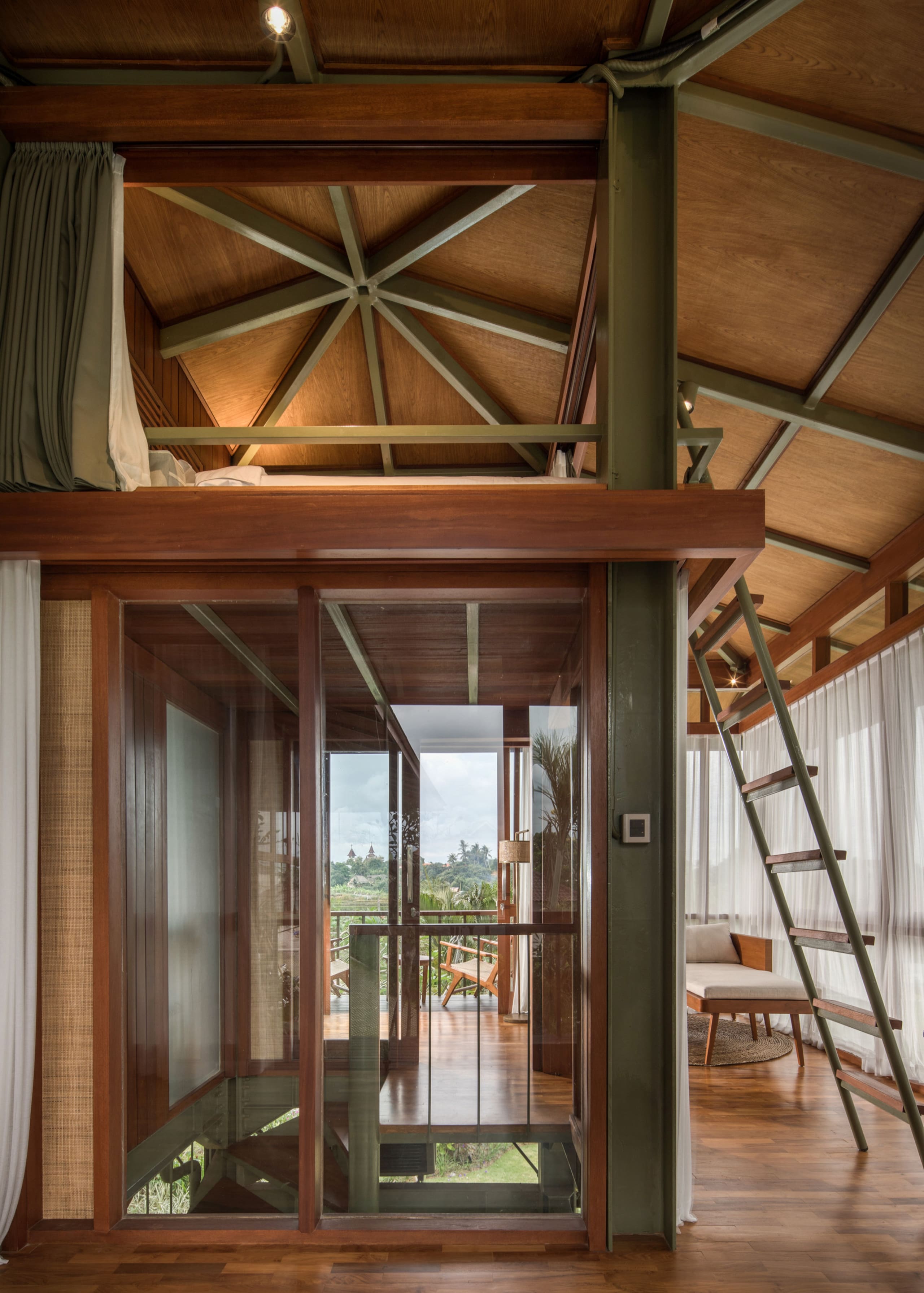 Grün Canggu 1BR Treehouse Amazing Rice Field Views - Boutique hotels for Rent in Mengwi, Bali, Indonesia 6