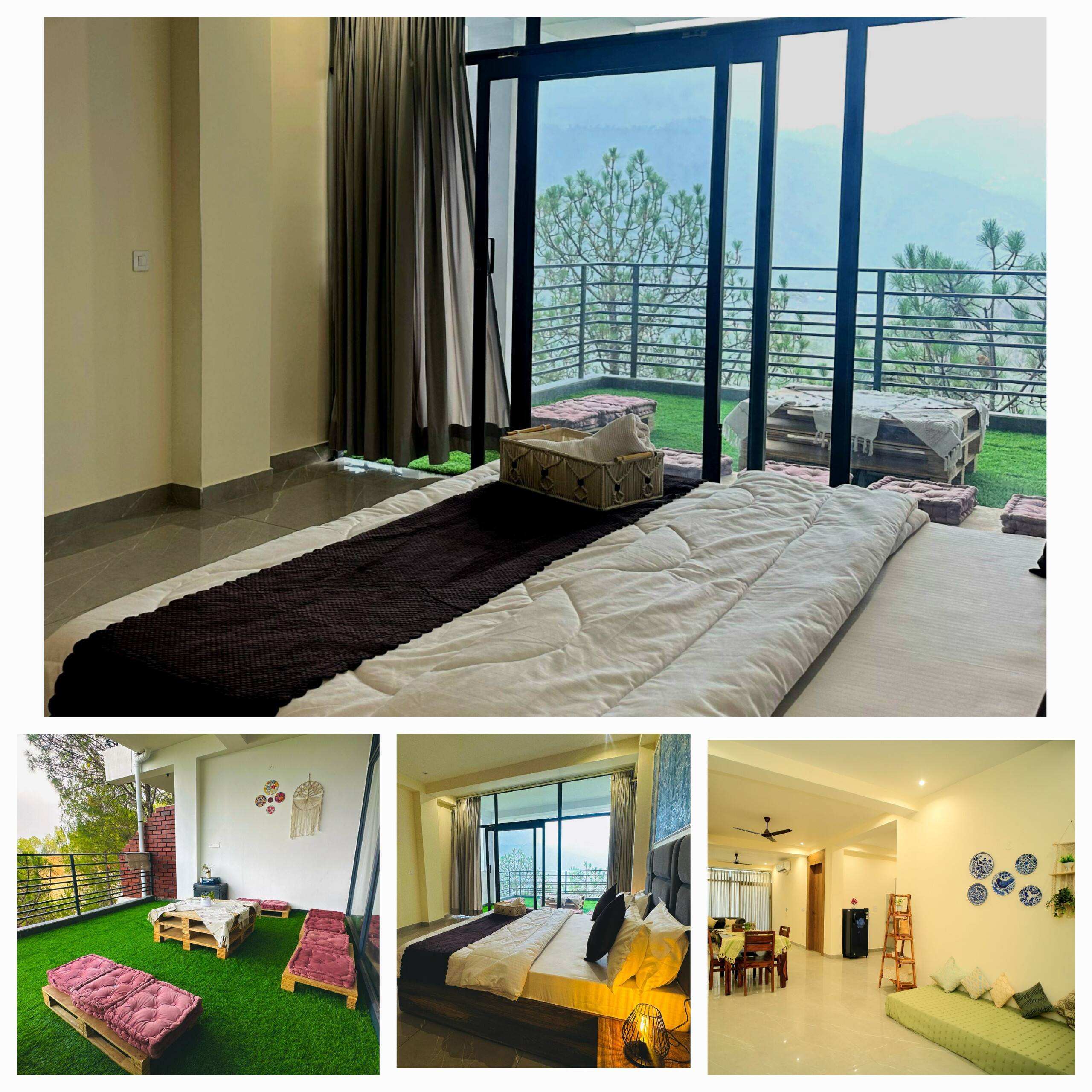 Kasauli Mountain View•180° Views |AC •Parking•Lift 2