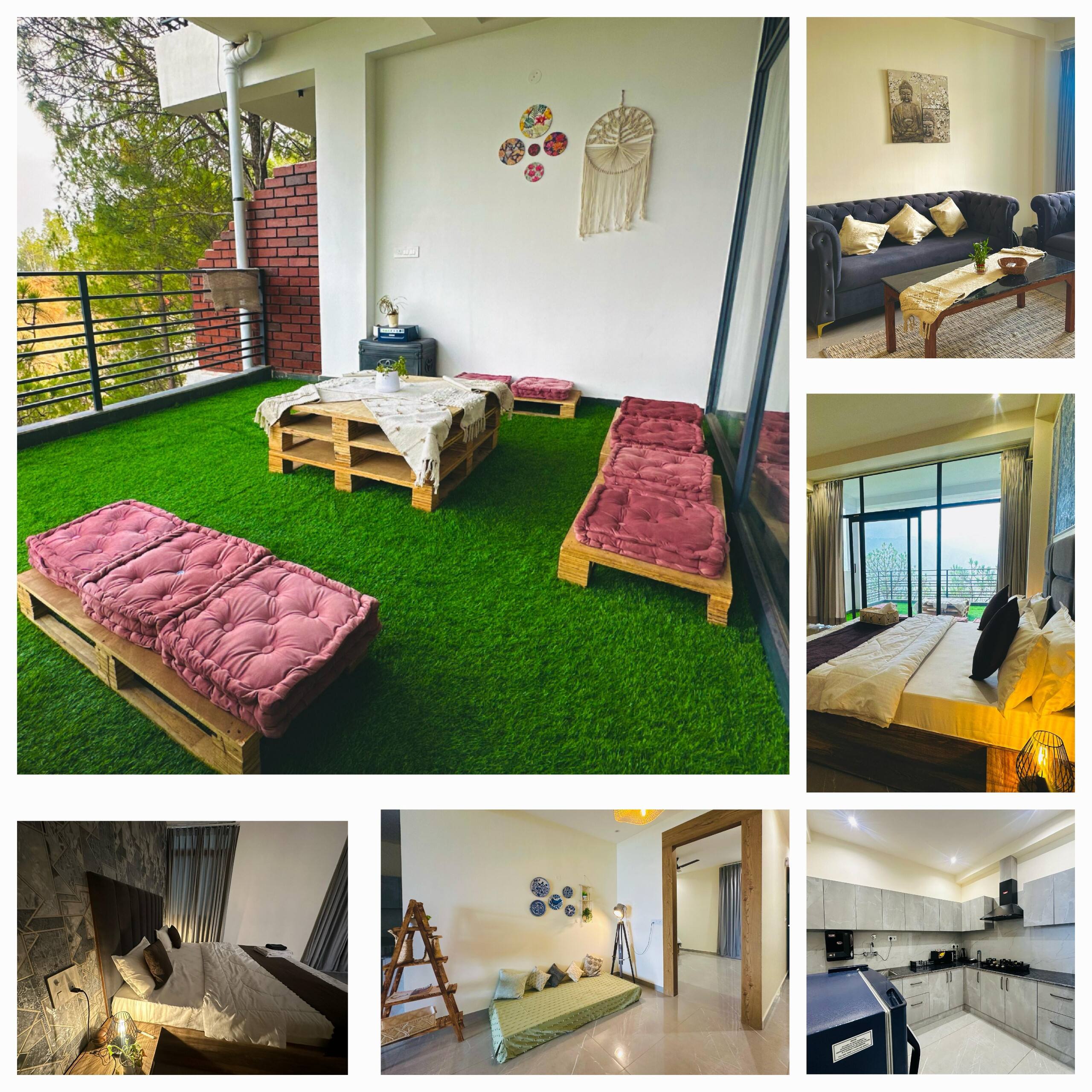 Kasauli Mountain View•180° Views |AC •Parking•Lift 1