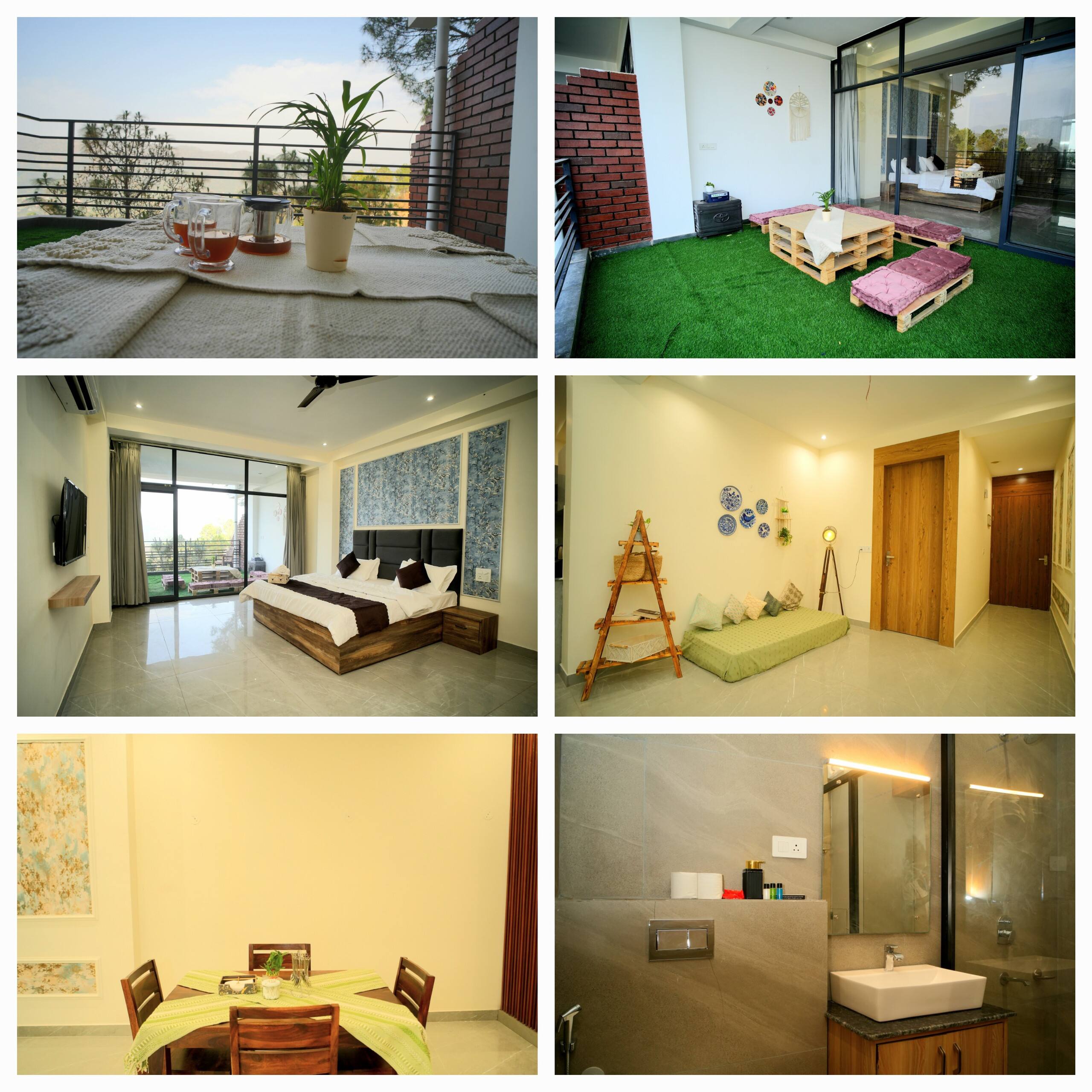 Kasauli Mountain View•180° Views |AC •Parking•Lift 3
