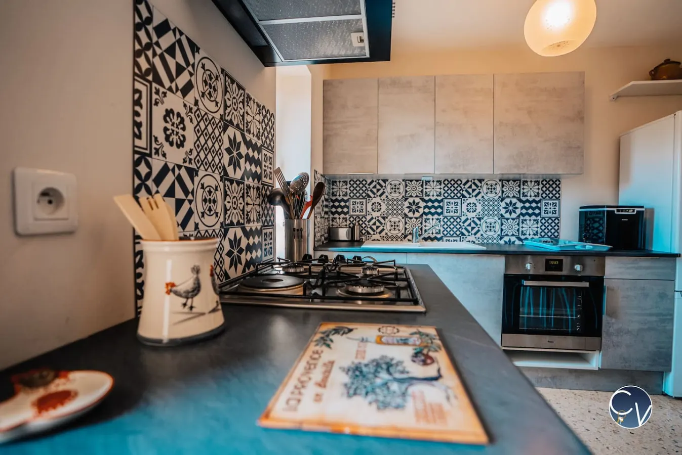 Agréable maison en pierre climatisée avec terrasse 10