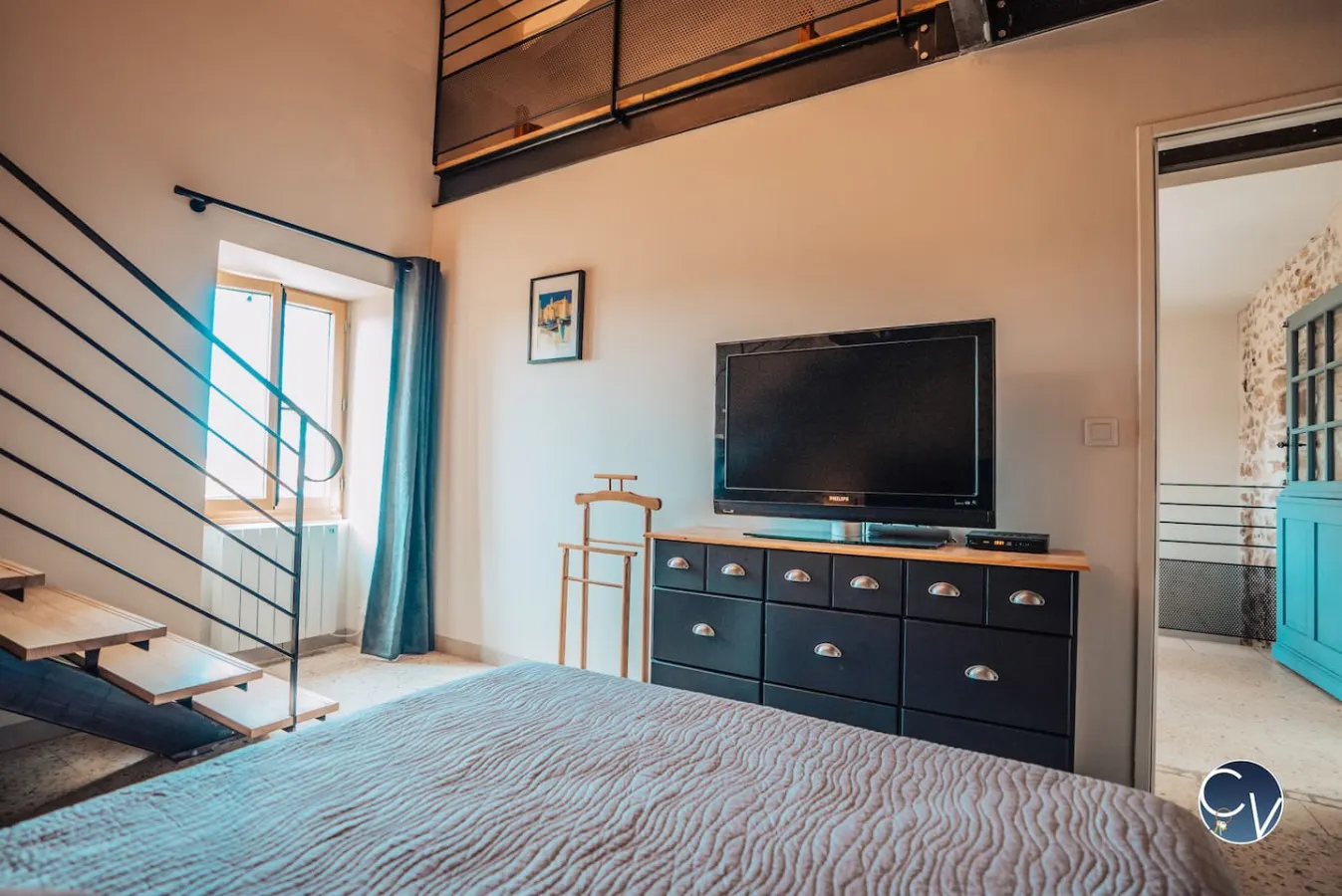 Agréable maison en pierre climatisée avec terrasse 14