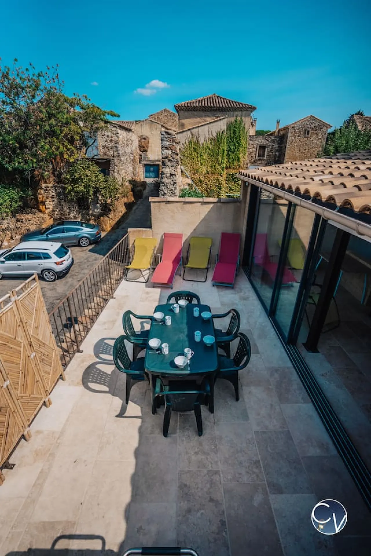 Agréable maison en pierre climatisée avec terrasse 8