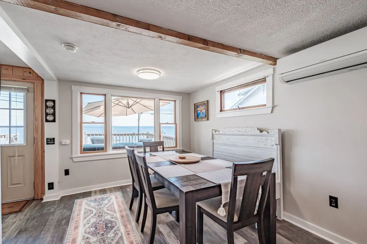 Cove View Camp- Waterfront on Sebago w. mooring and sandy beach 19