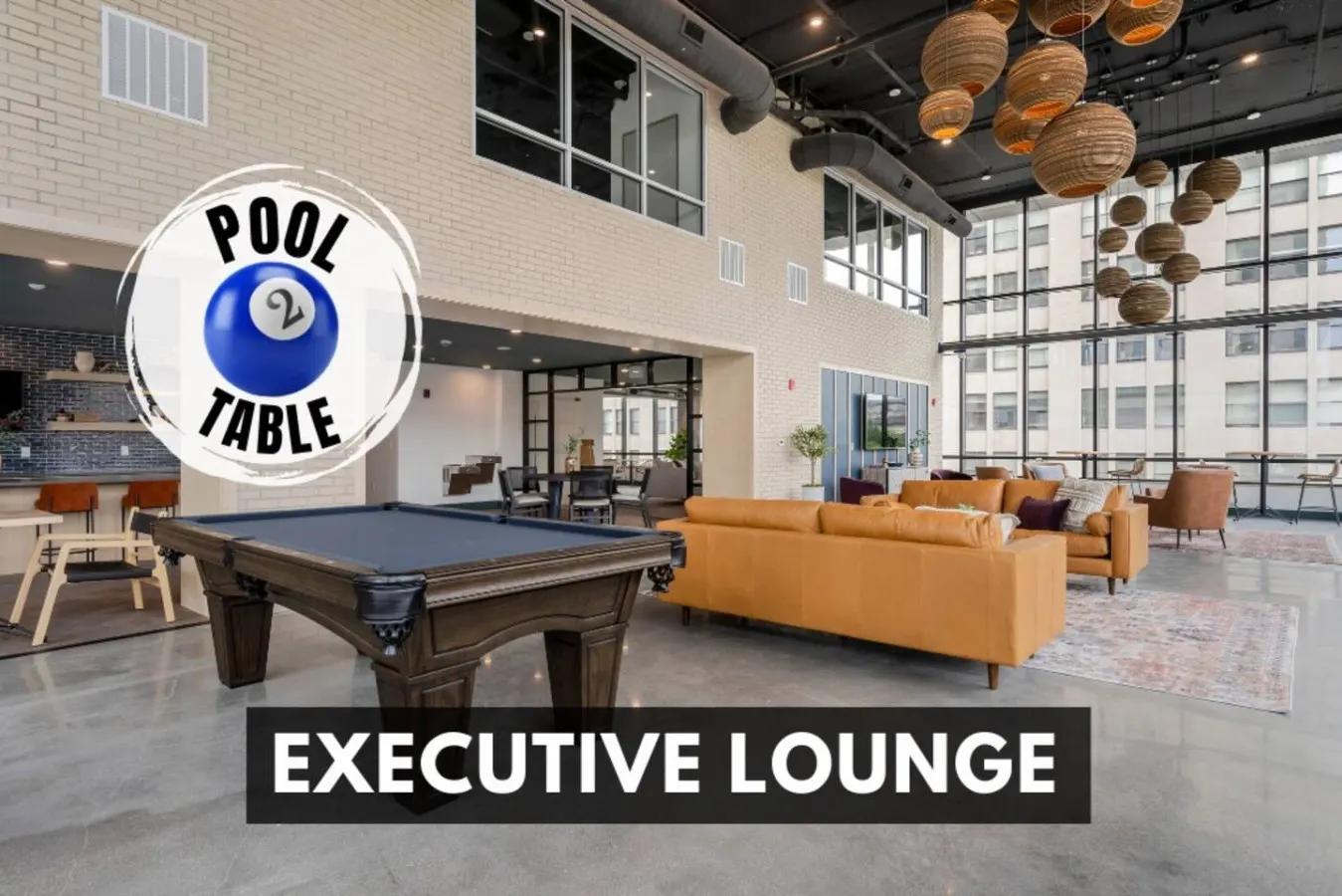 MASS AVE Townhouse: Game Room+Pool+Parking+Gym — photo 2