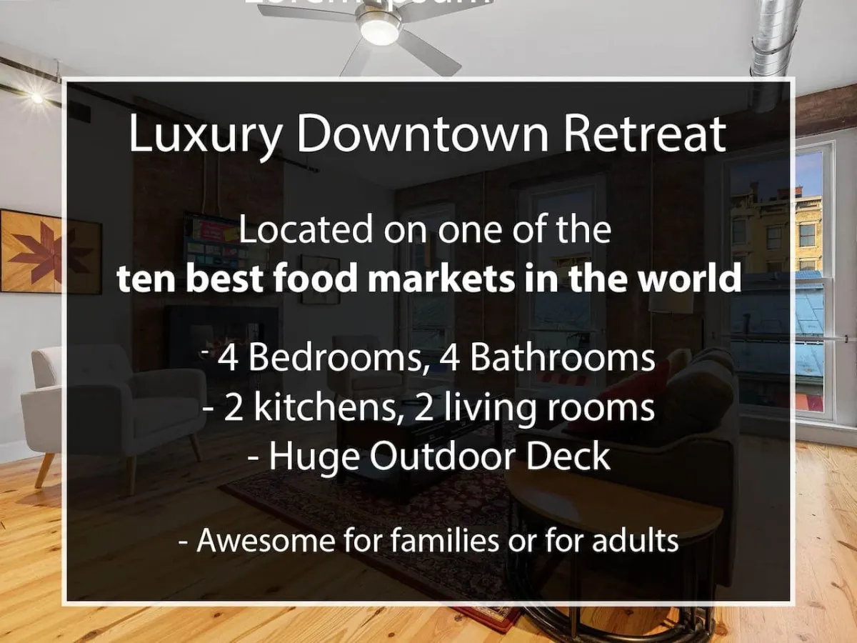 Luxury 4-Bedroom Retreat in Over the Rhine 1