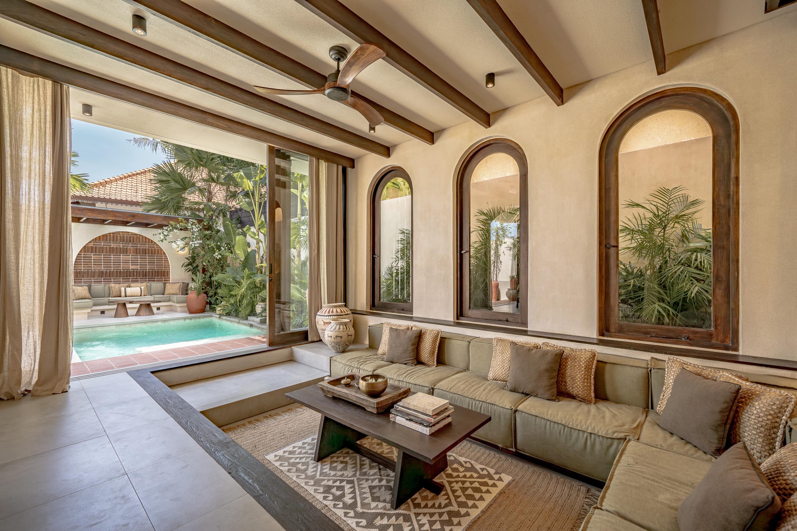 2BR Pererenan Oasis w/ Sauna, Ice Bath, Jacuzzi — photo 4