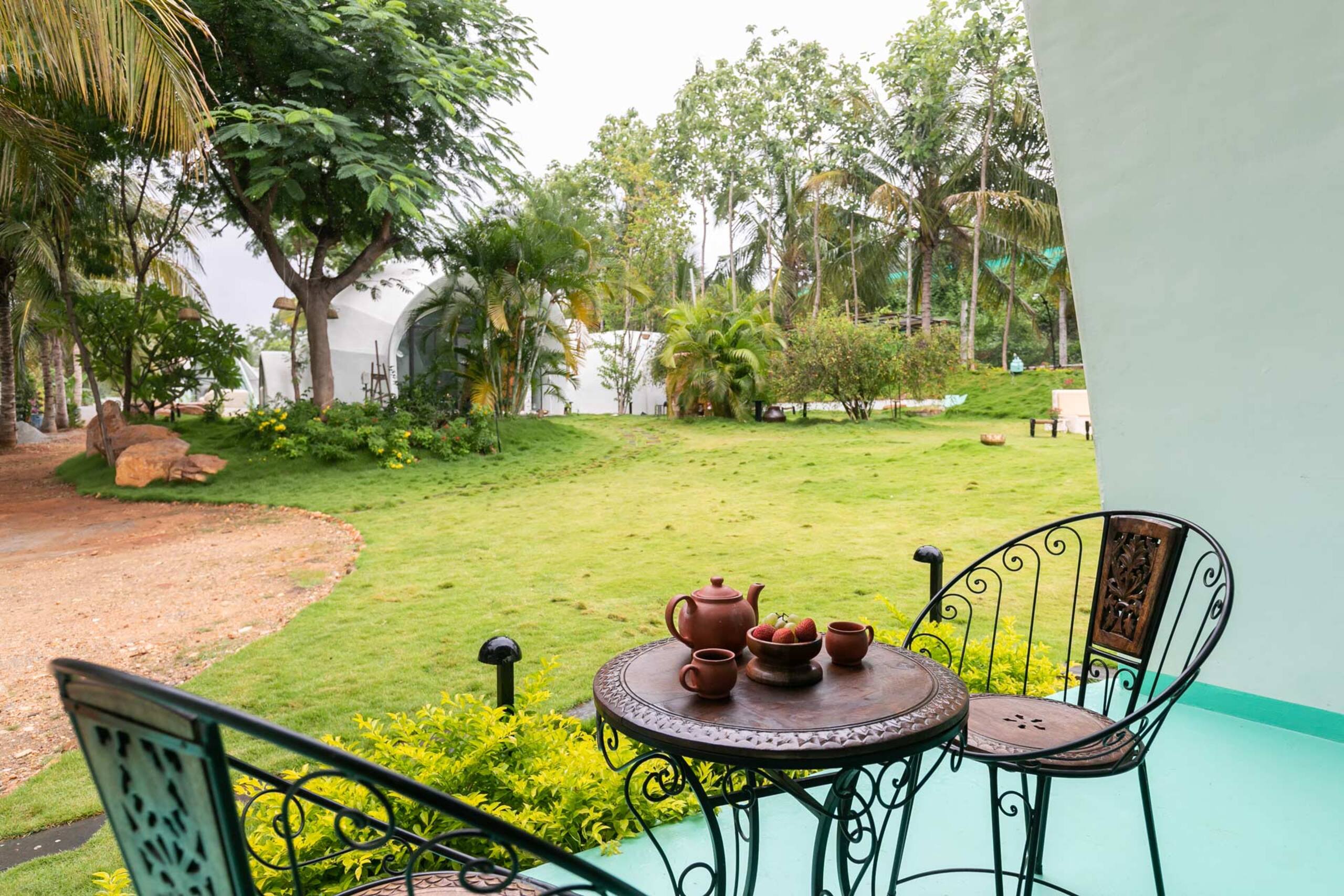 4BR Lux Villa w/Pool & Lawn Shwaas@ Mysore 24