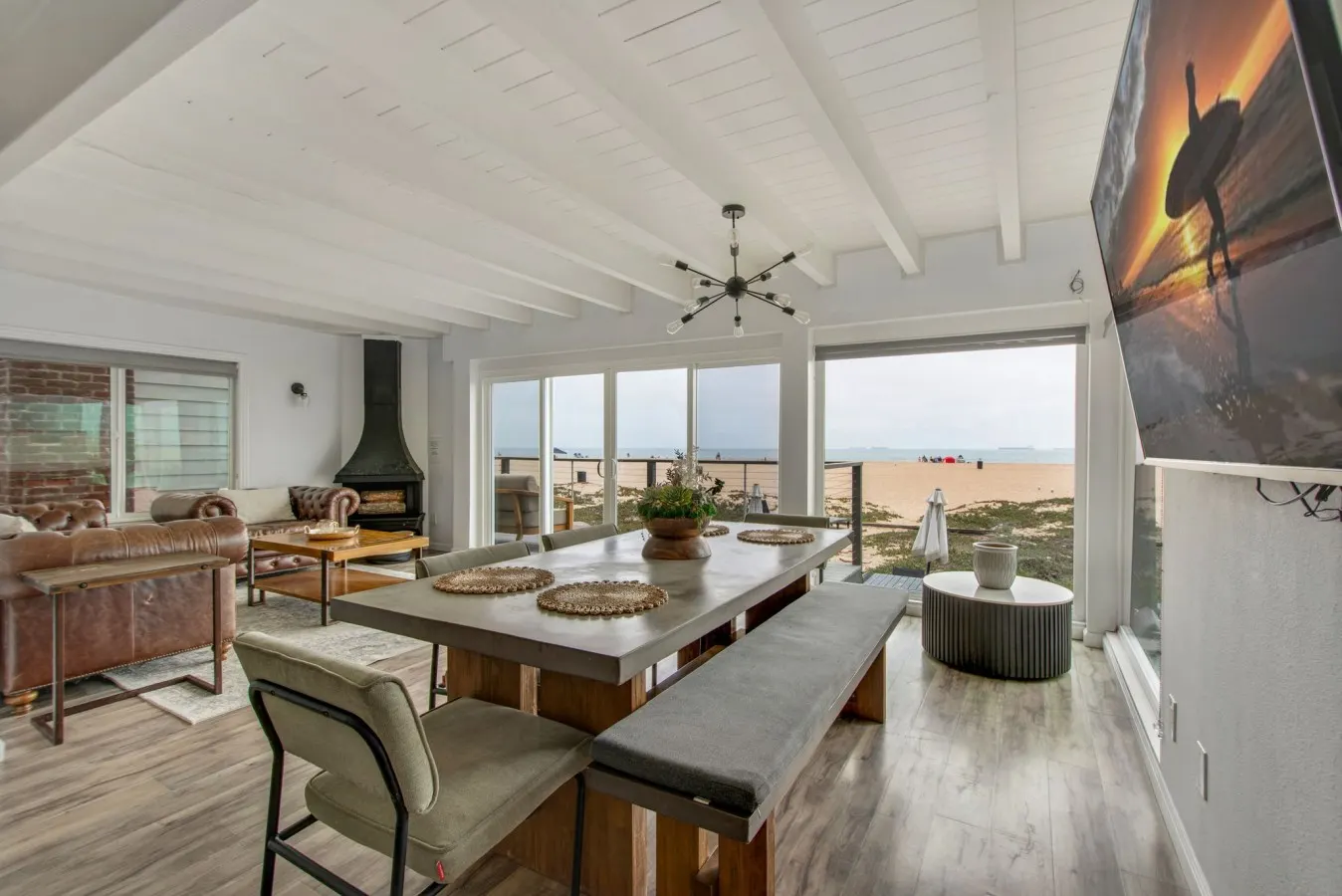 Beachfront Sunset Beach, Ocean Views, Sleeps 10 — photo 2