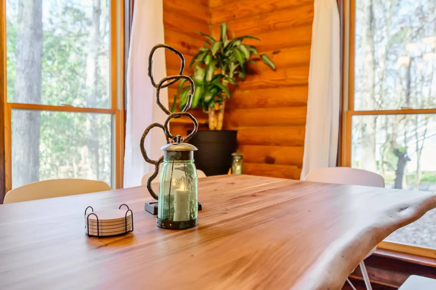 Designer Cabin on Wooded Acre 10 min to Raleigh 13
