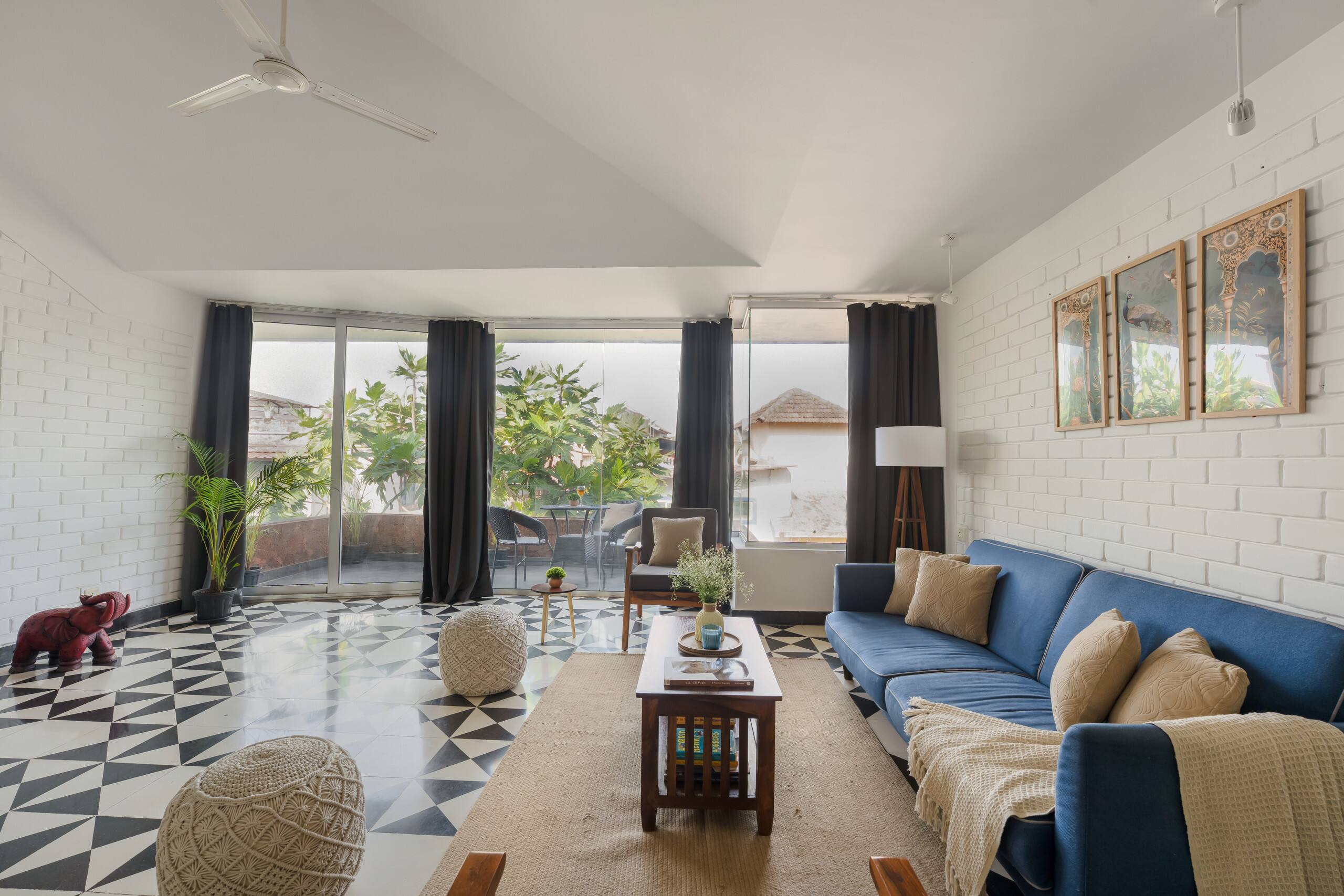 Lush 2BHK | Pool | Reis Magos 10