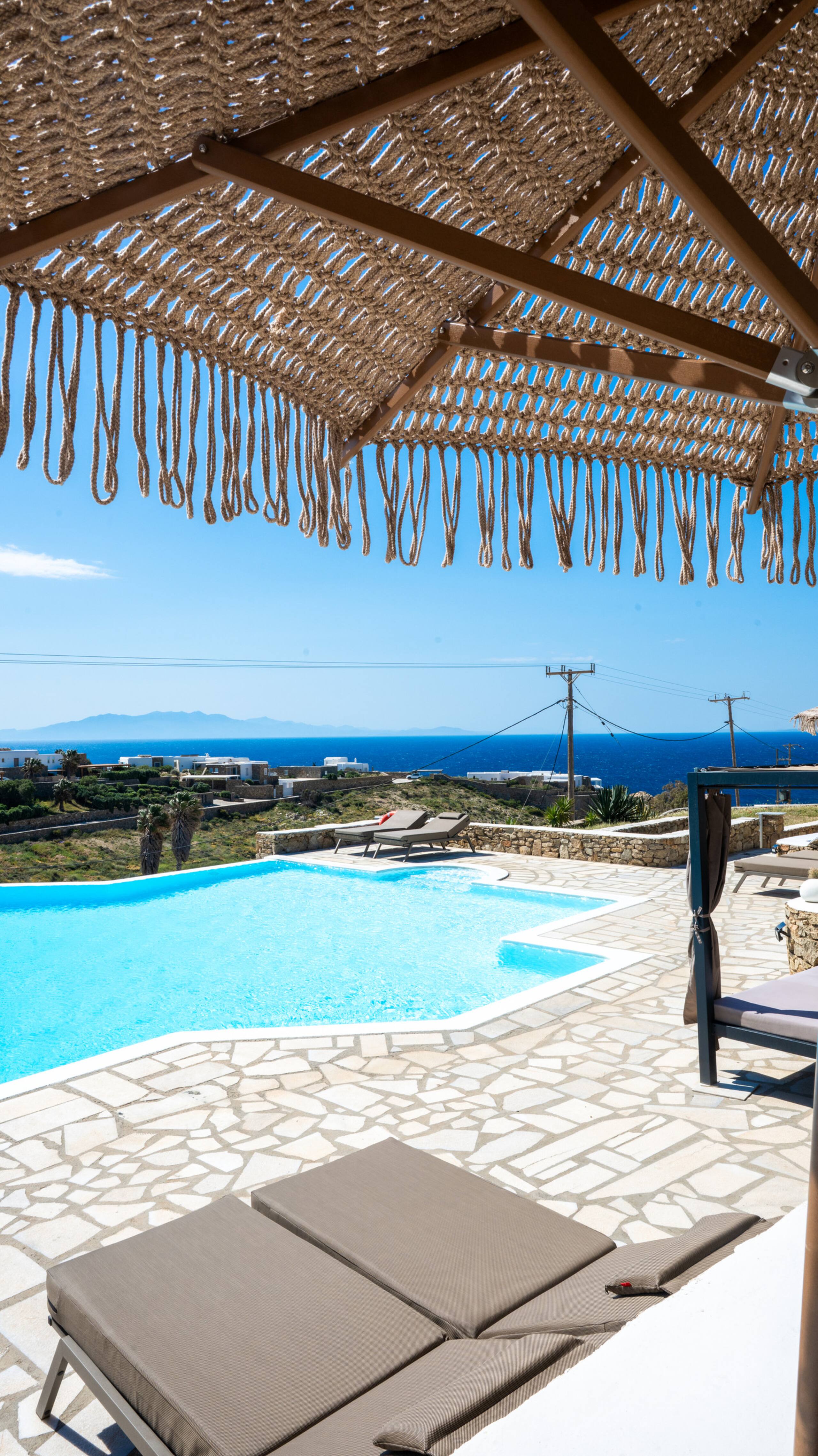 Cavo Blue Two bedroom Villa with shared pool 25