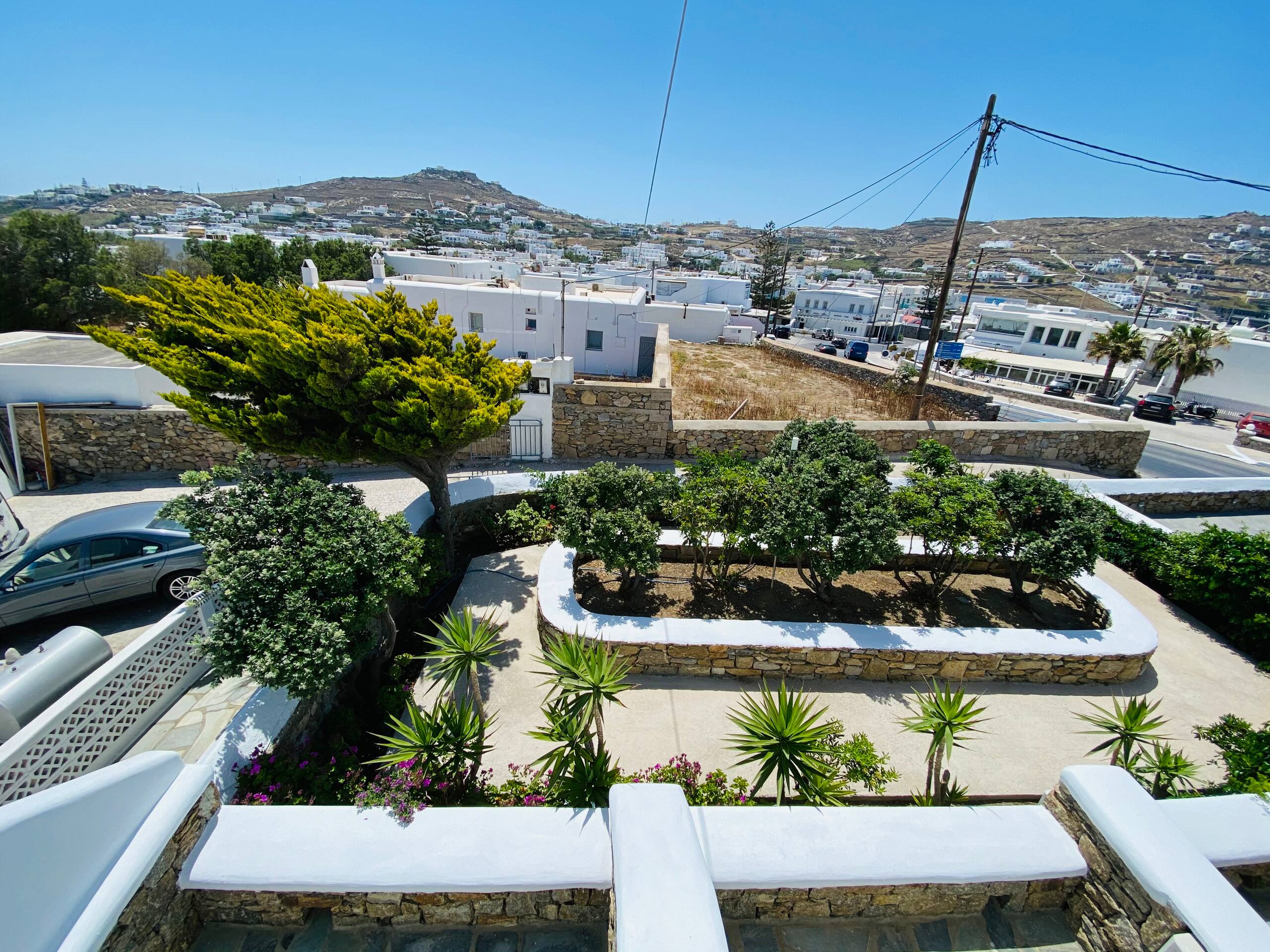 Double Studio with Garden View-Walk to Ornos Beach 11