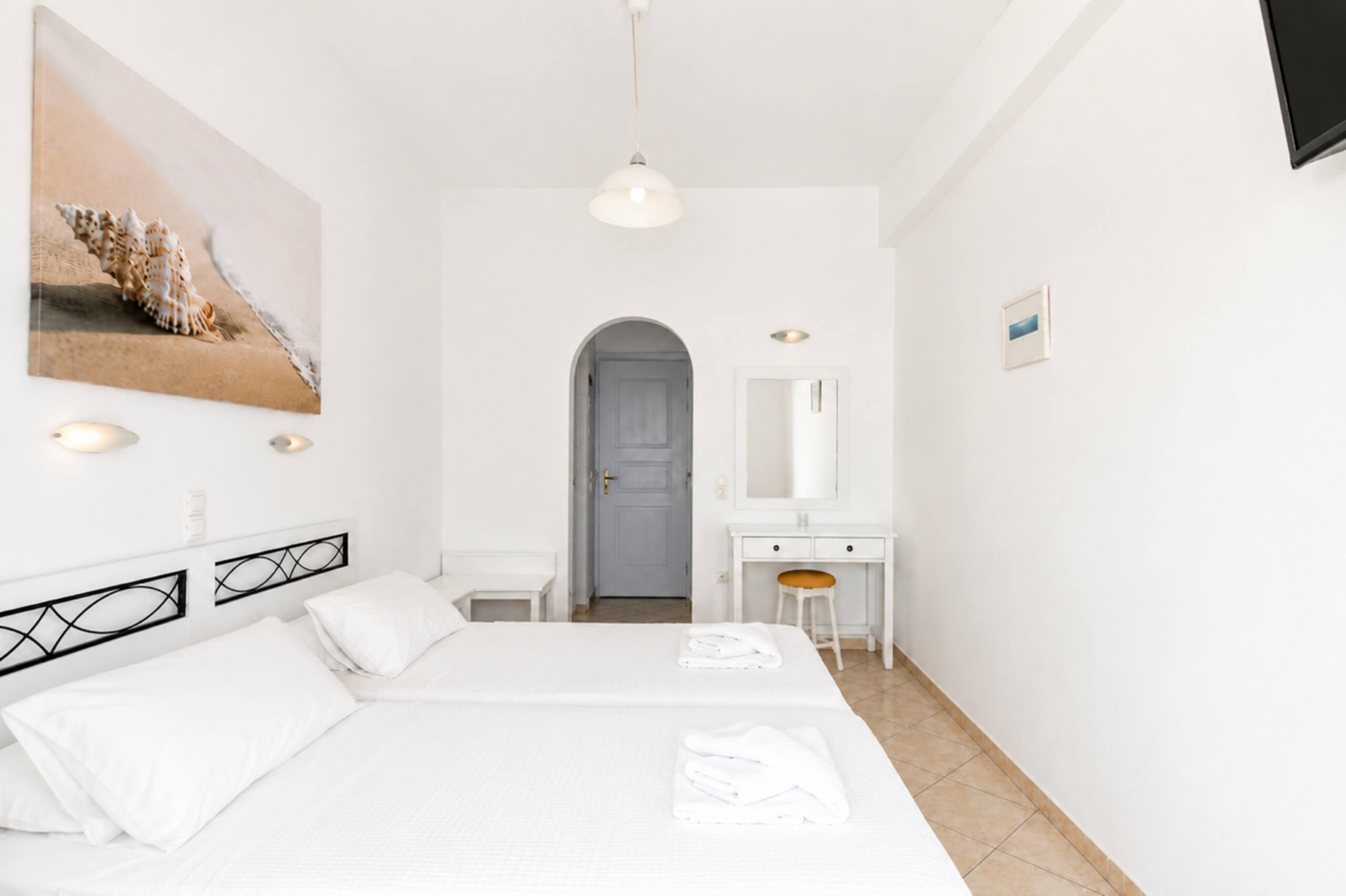Double Studio with Garden View-Walk to Ornos Beach 13