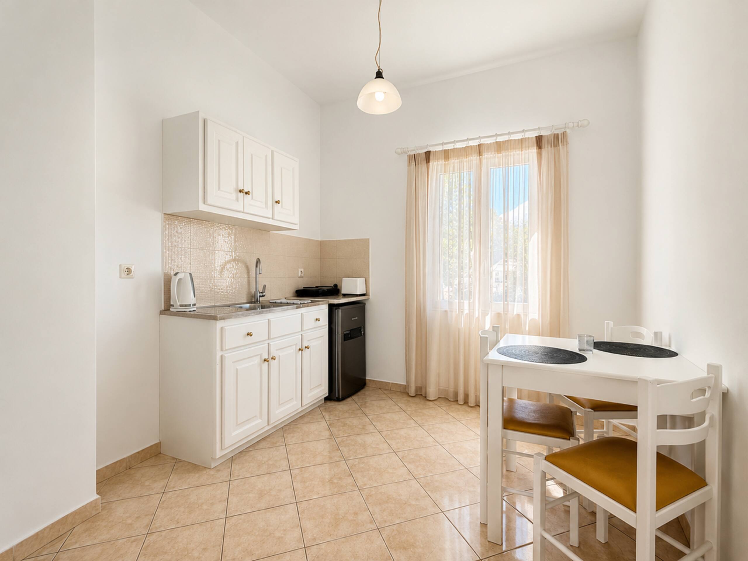 Double Studio with Garden View-Walk to Ornos Beach 10
