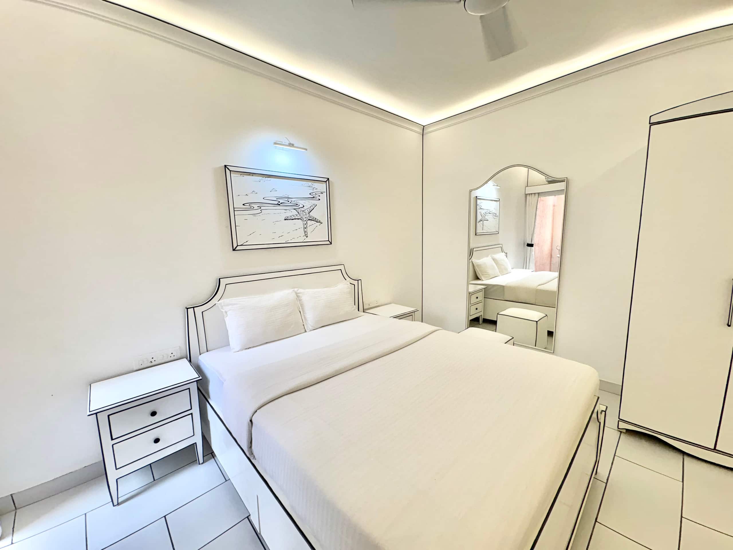 Unique 2D Studio Stay | Goa | Mirashya A209 22