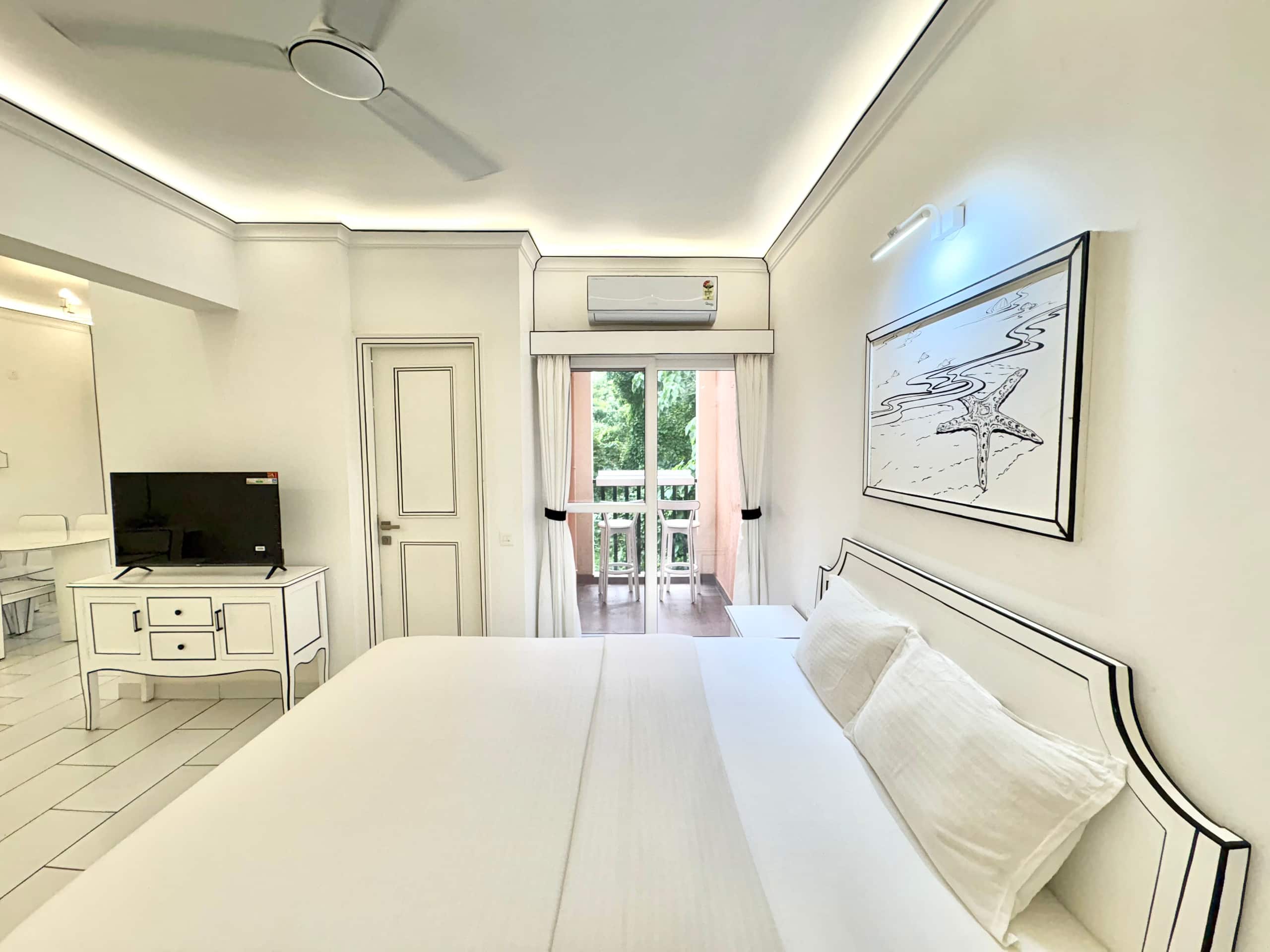 Unique 2D Studio Stay | Goa | Mirashya A209 24