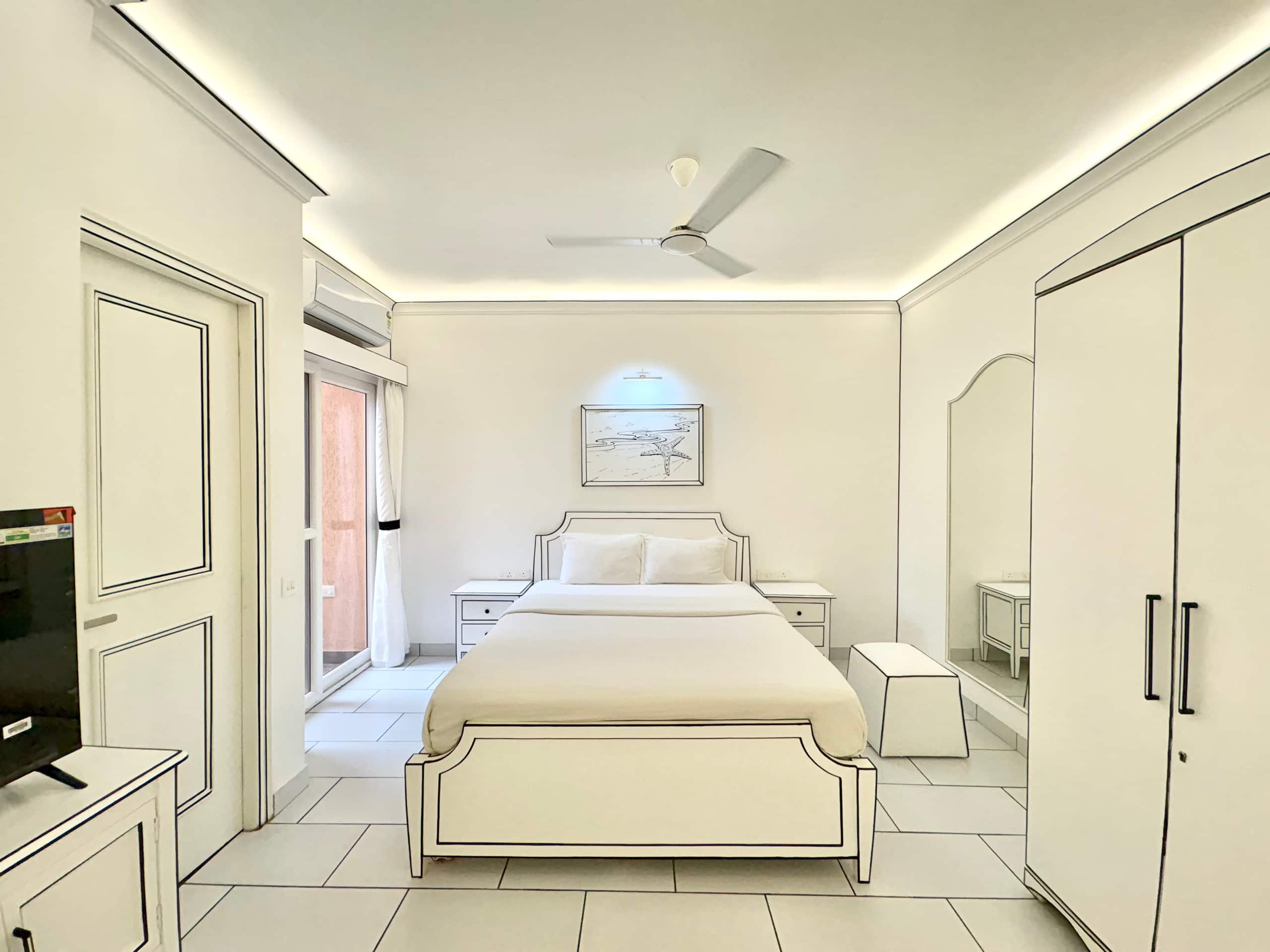 Unique 2D Studio Stay | Goa | Mirashya A209 20