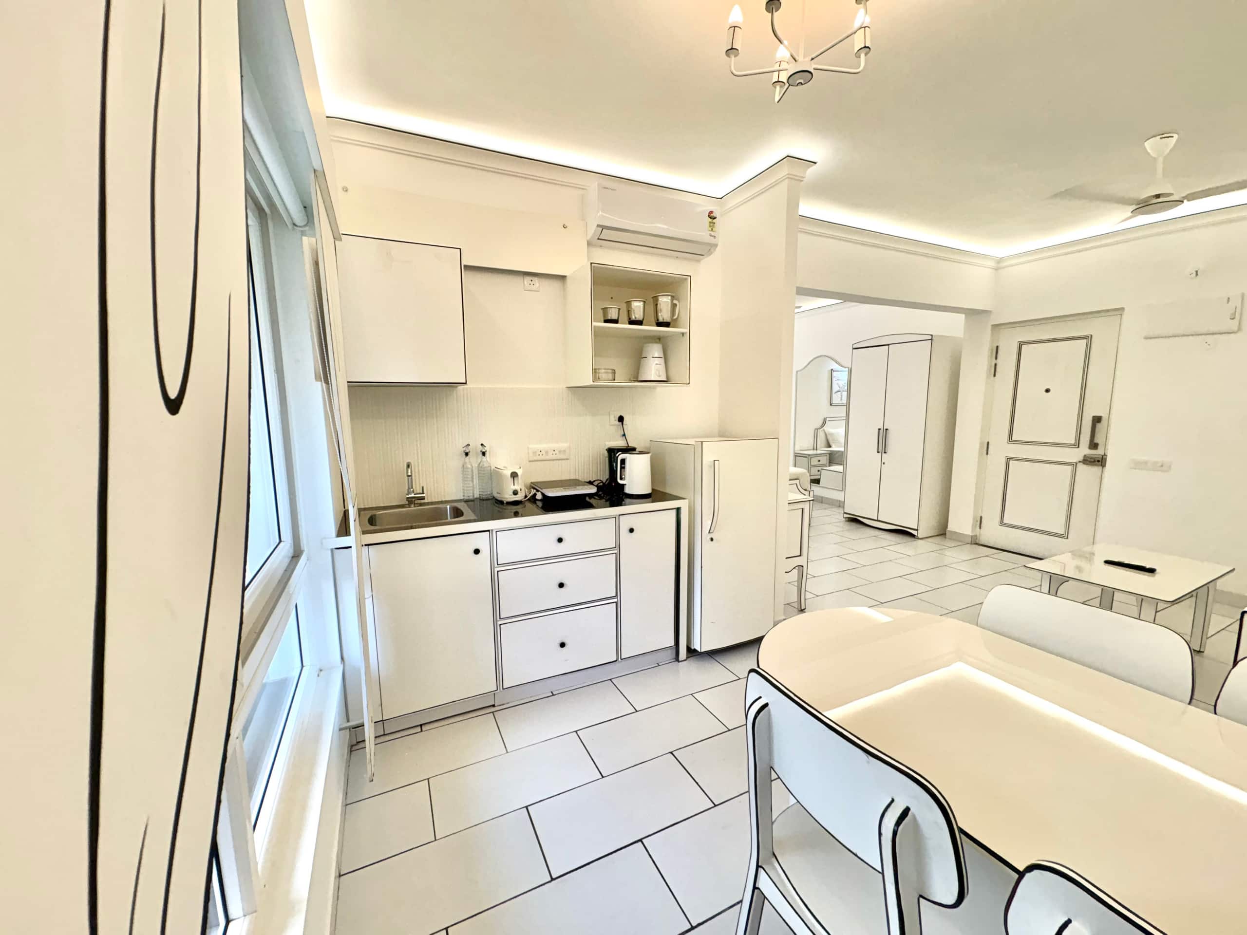 Unique 2D Studio Stay | Goa | Mirashya A209 13