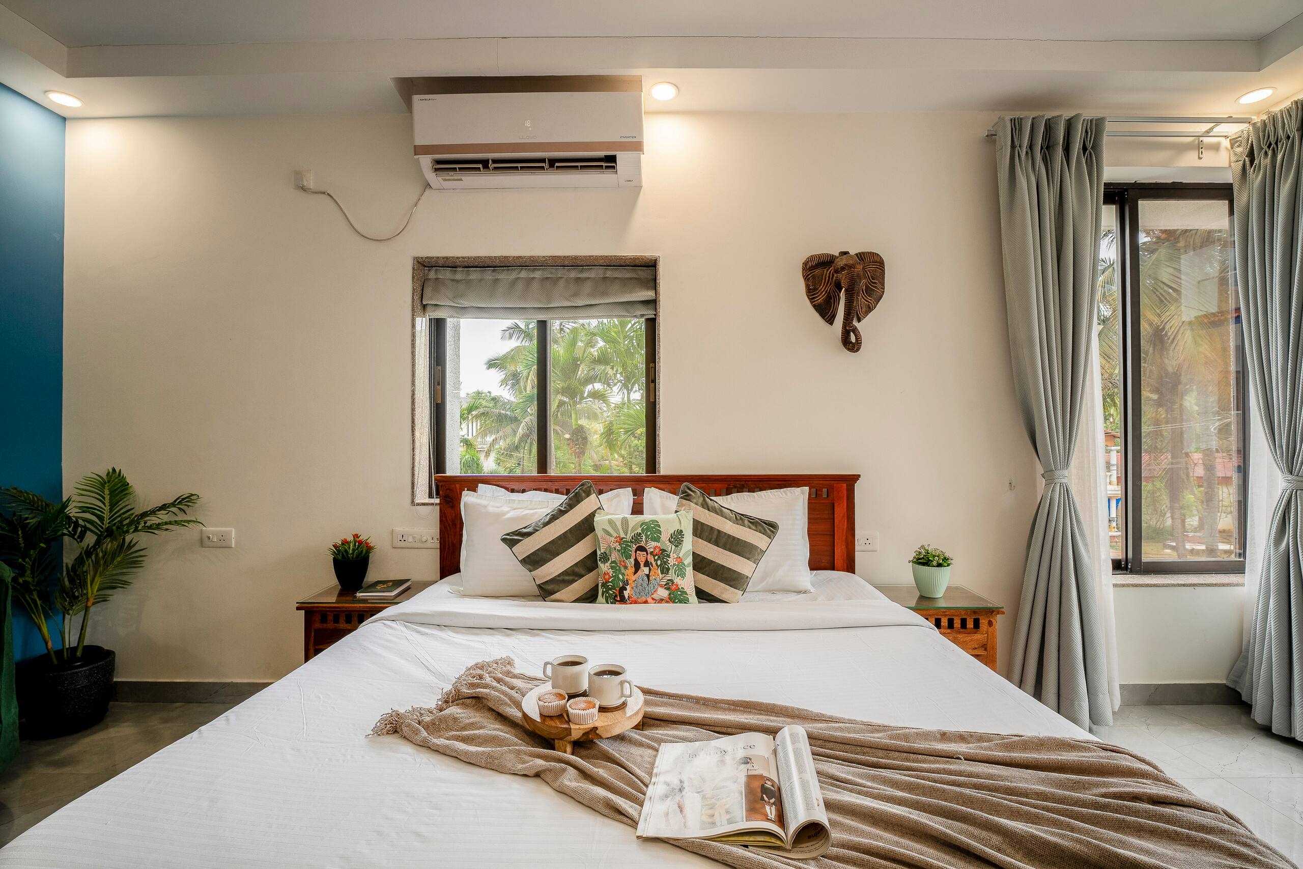 Designer 2BHK w/ Pool • North Goa • Near Candolim 18