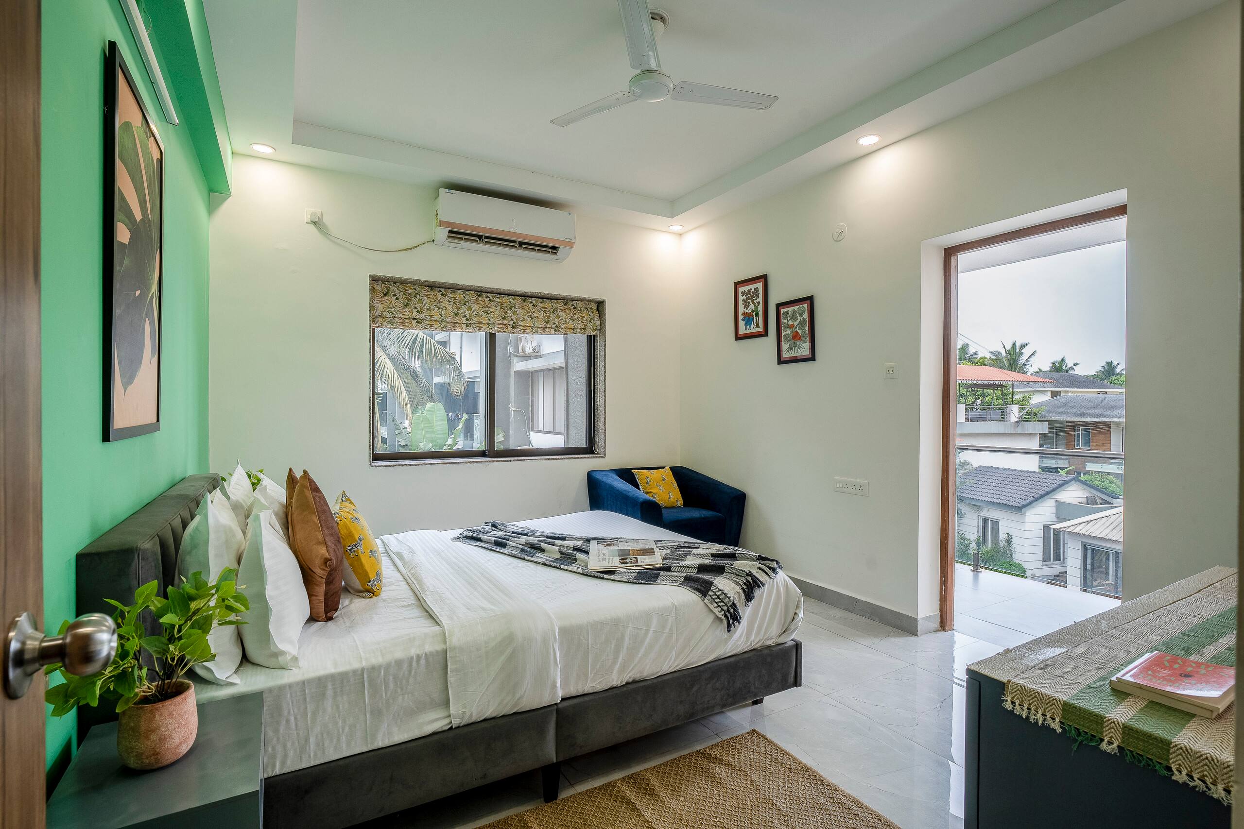 Designer 2BHK w/ Pool • North Goa • Near Candolim 22