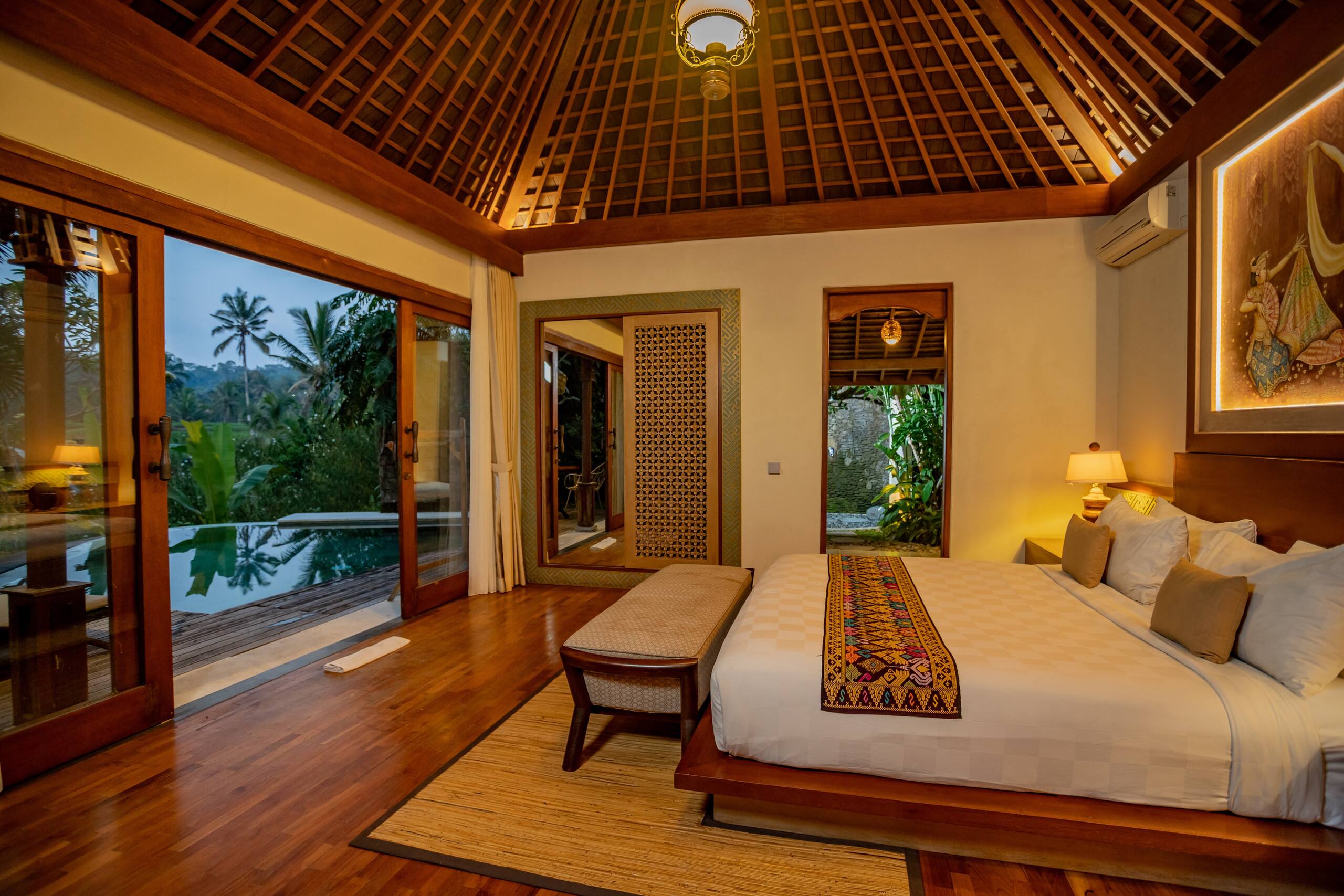 Lux 1Br Villa with Jungle view and RiceTerrace 10