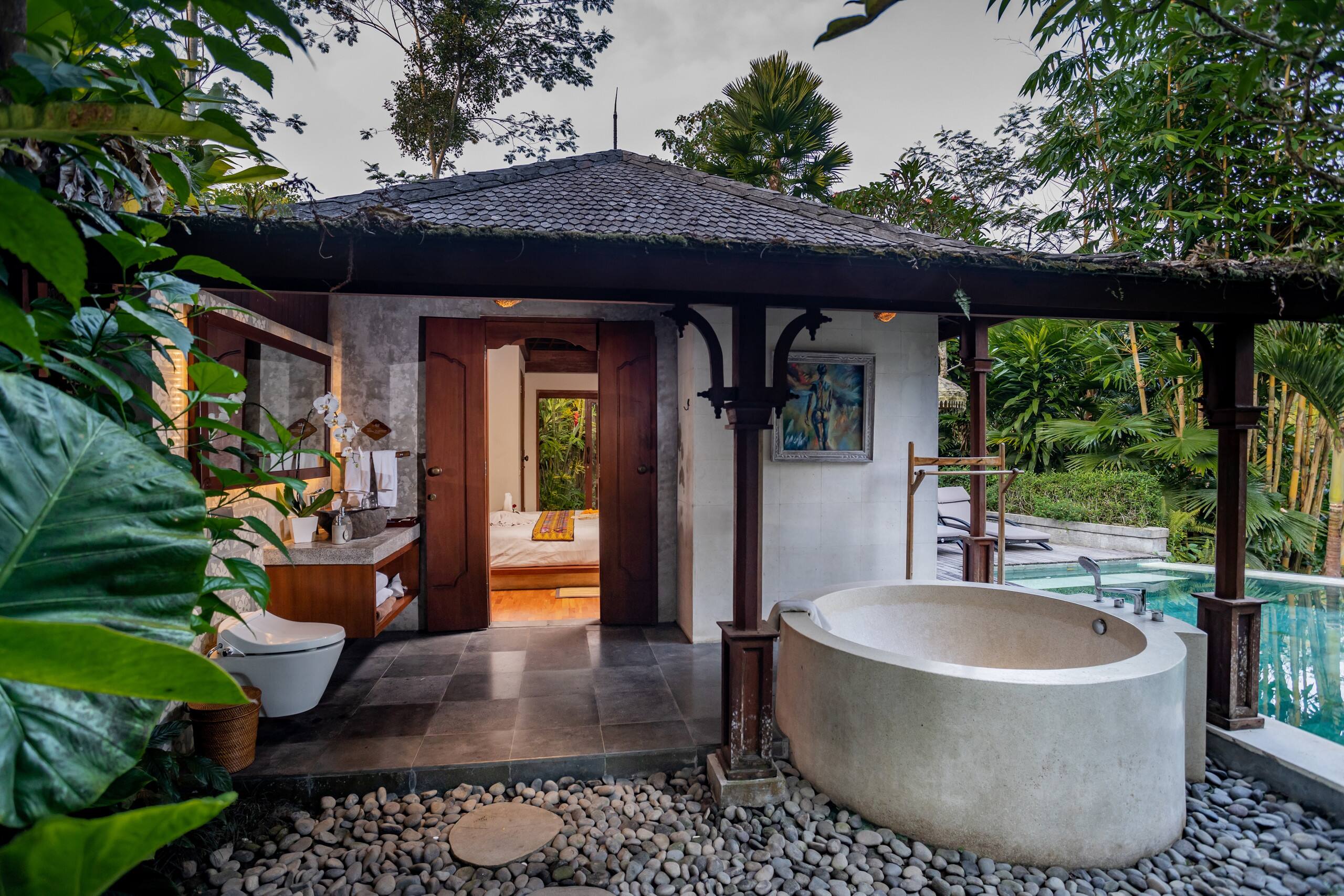 Lux 1Br Villa with Jungle view and RiceTerrace 15