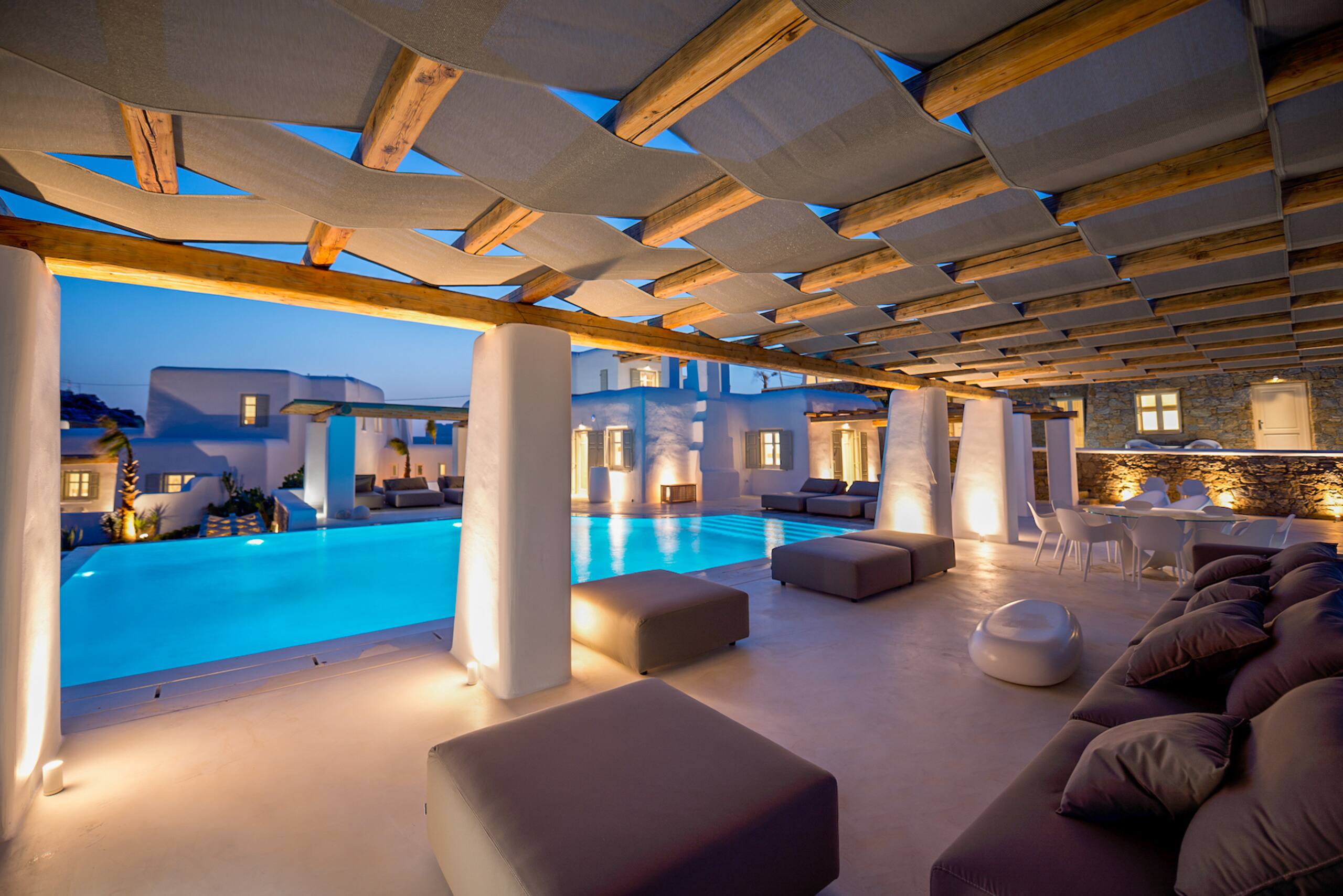 Spectacular Gated Estate • 10' to Chora • 3 Pools 18