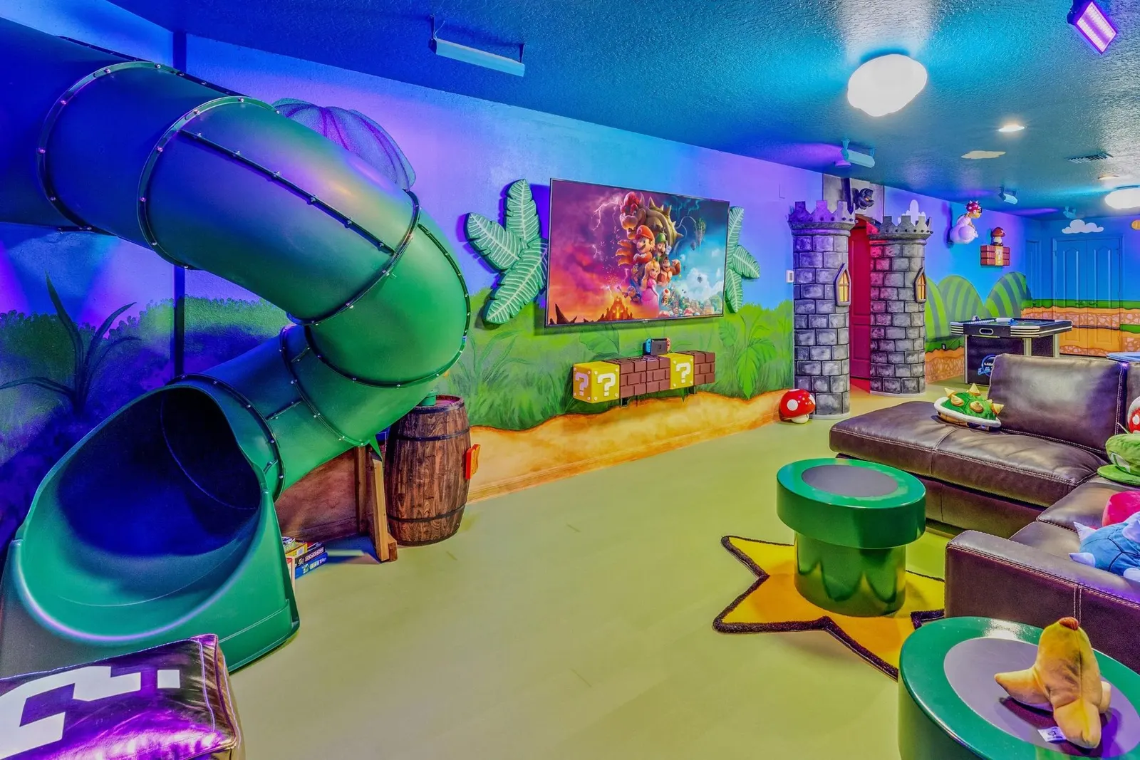 Mario Loft+Slide Sleeps 26 Disney & Epic Free Pool 1