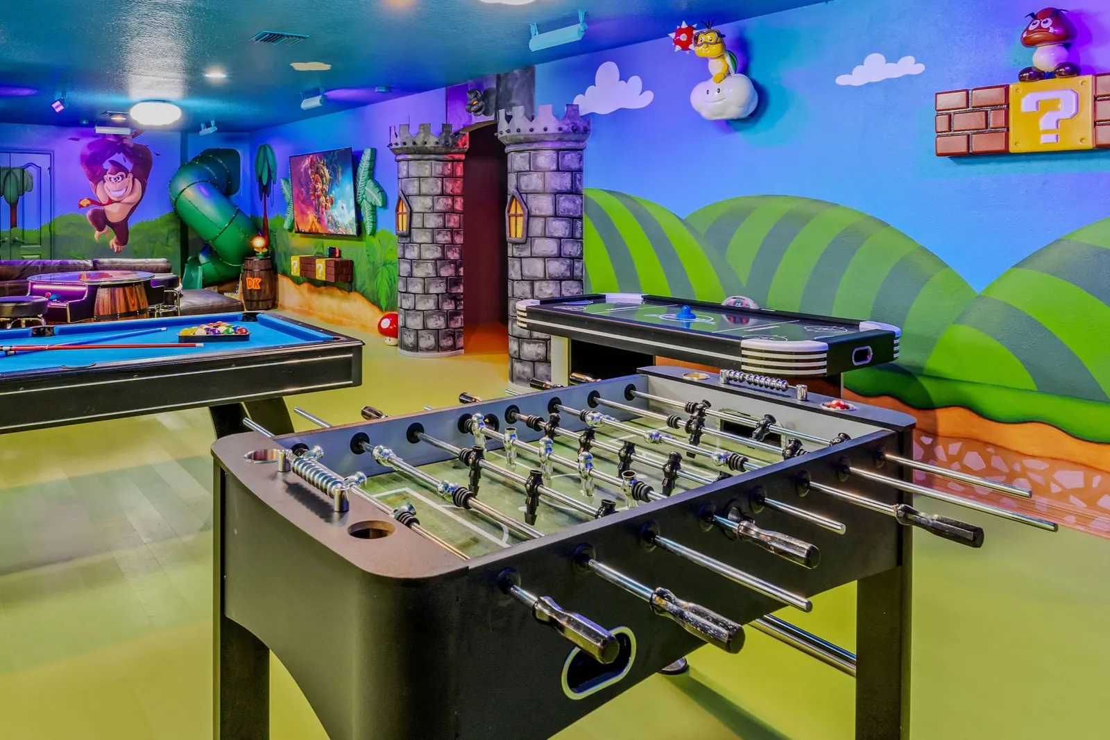 Mario Loft+Slide Sleeps 26 Disney & Epic Free Pool 8