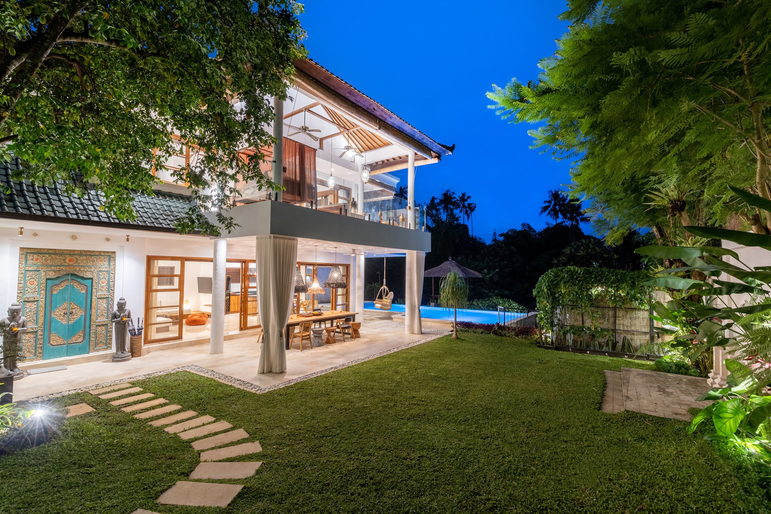 La Bohemia Ubud: Luxe 4BR villa with Natural Pool