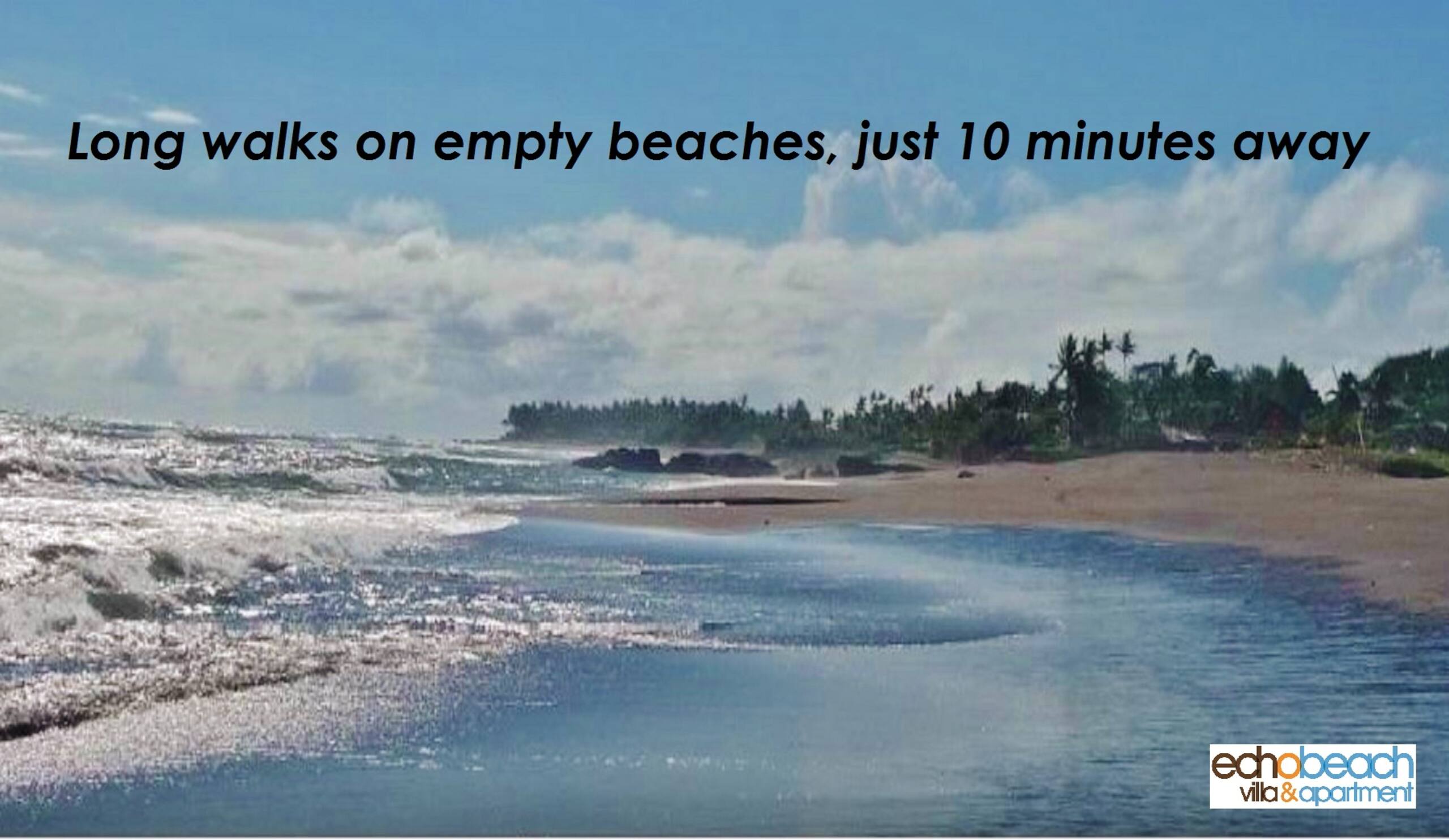EchoBeachApartment 1BR Quiet Private 100m to beach 24