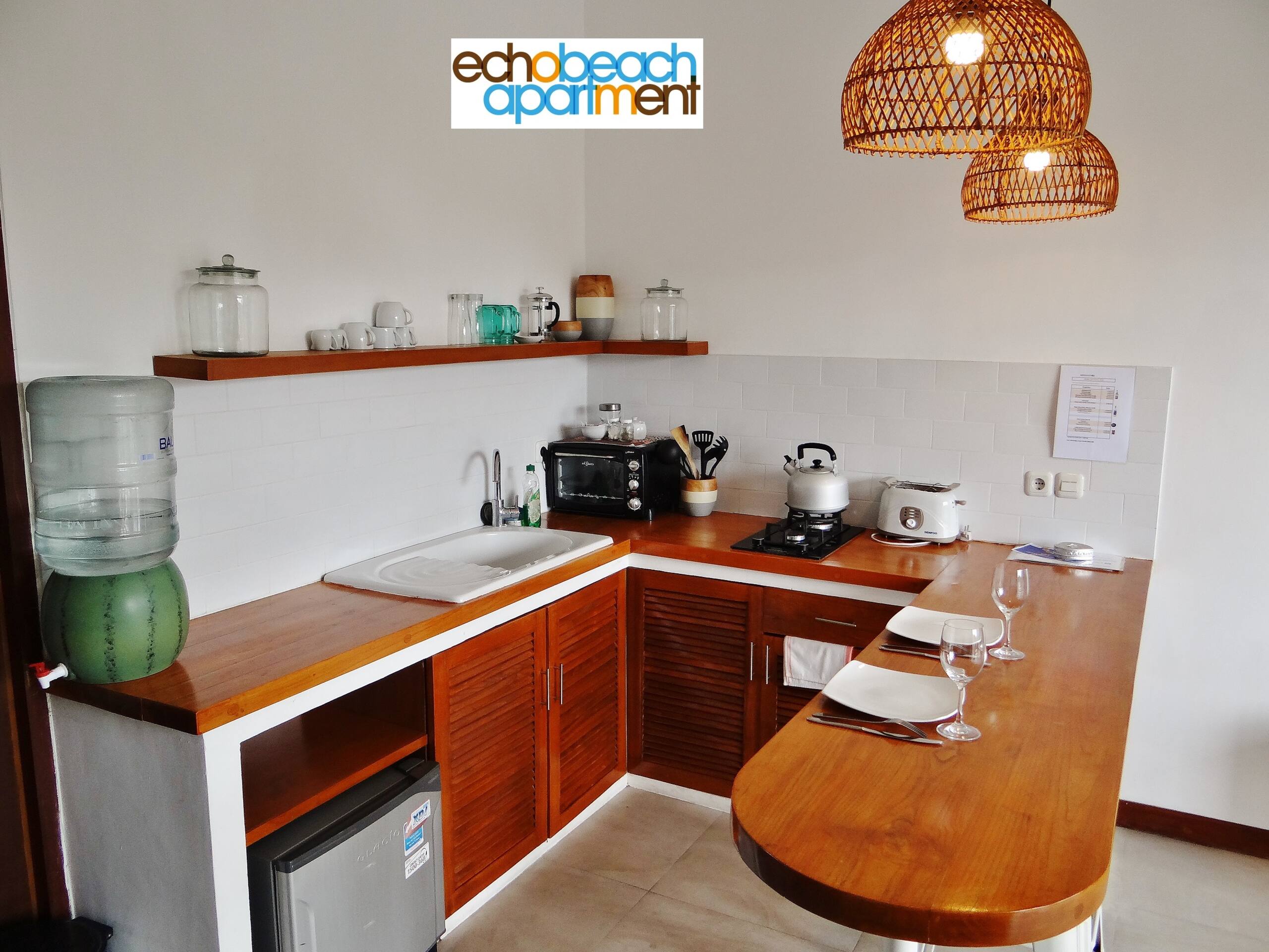 EchoBeachApartment 1BR Quiet Private 100m to beach 10