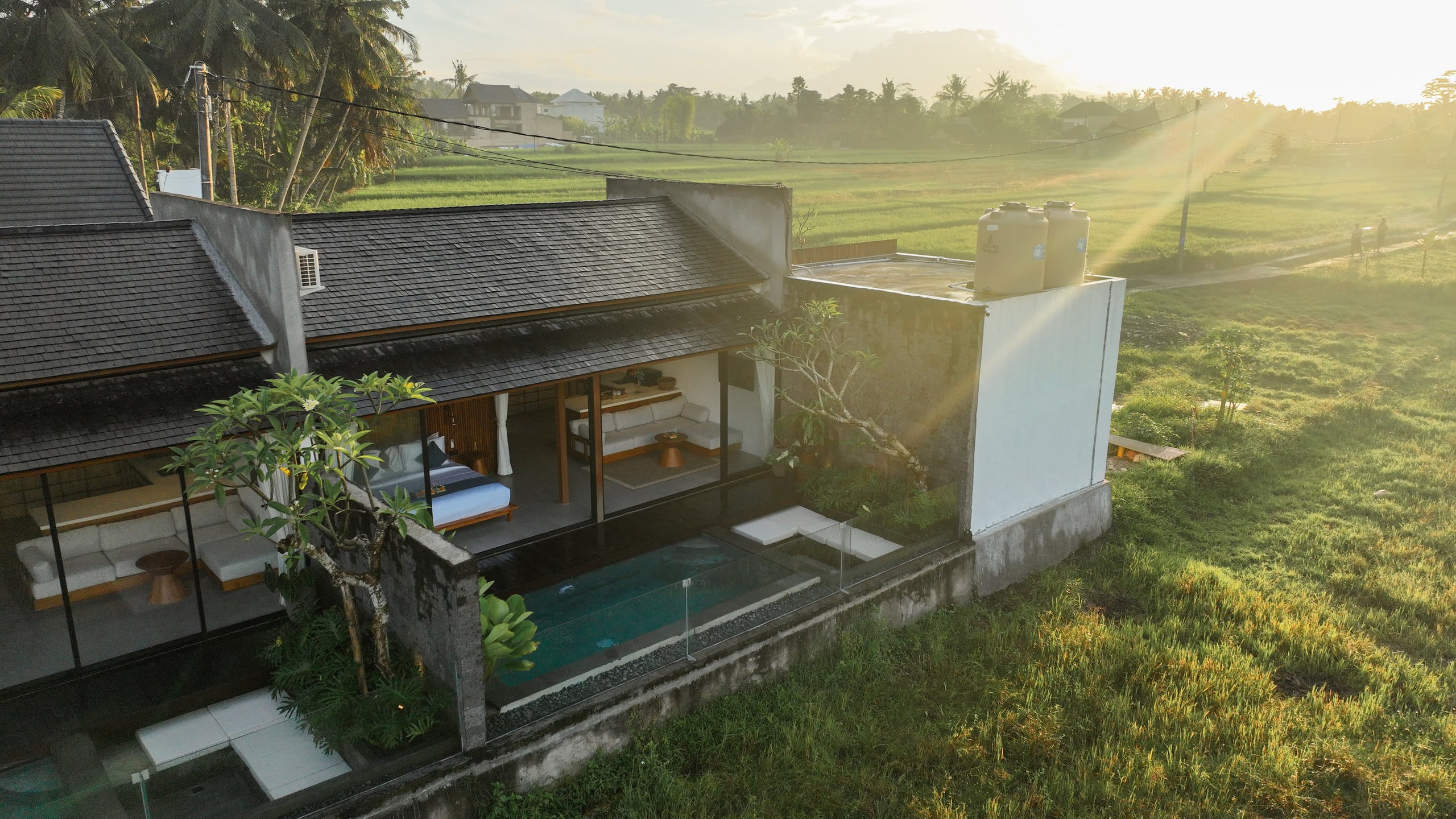 Pool Villa - Rice Field View