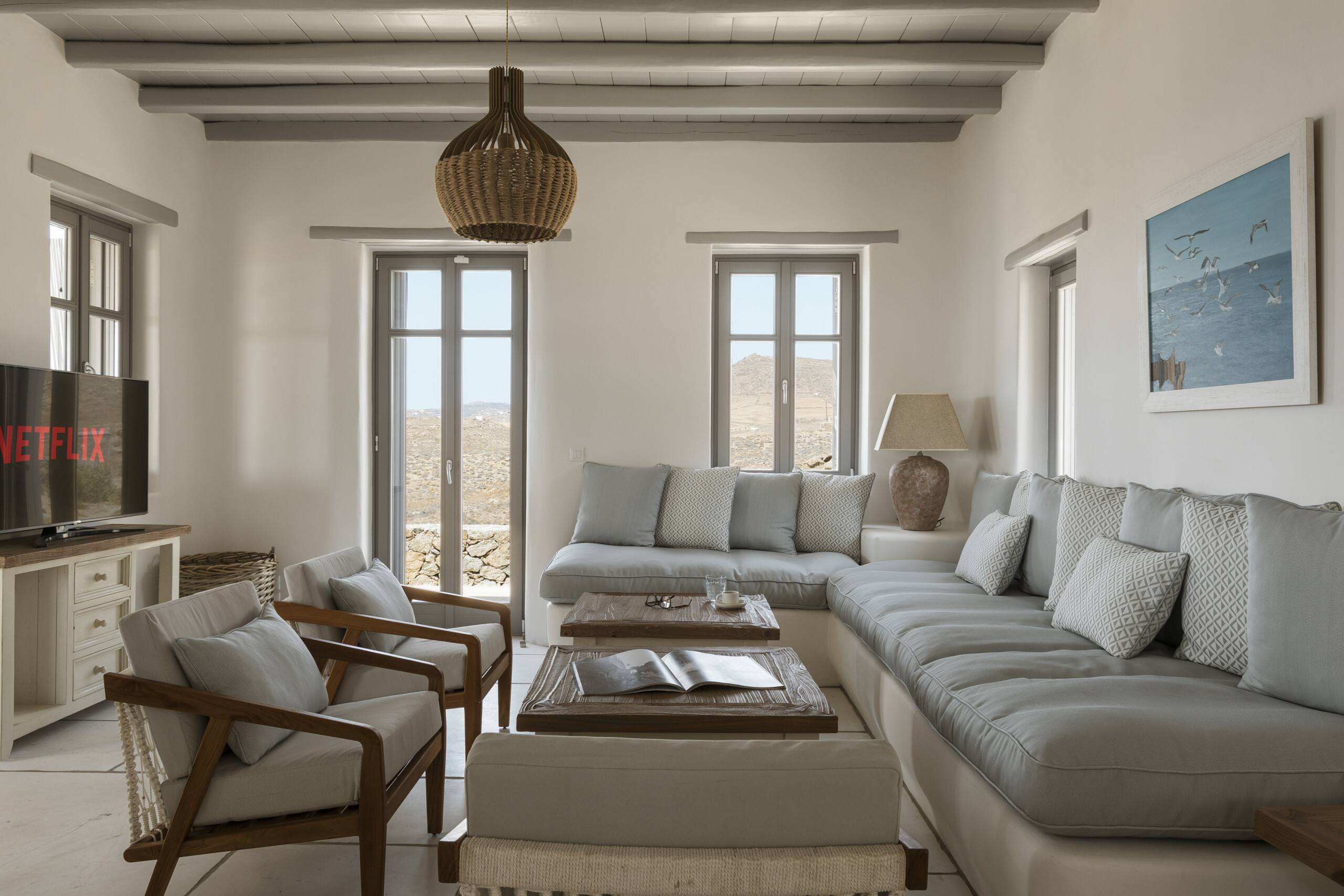 Seafront 9bdr Serenity in Mykonos 22