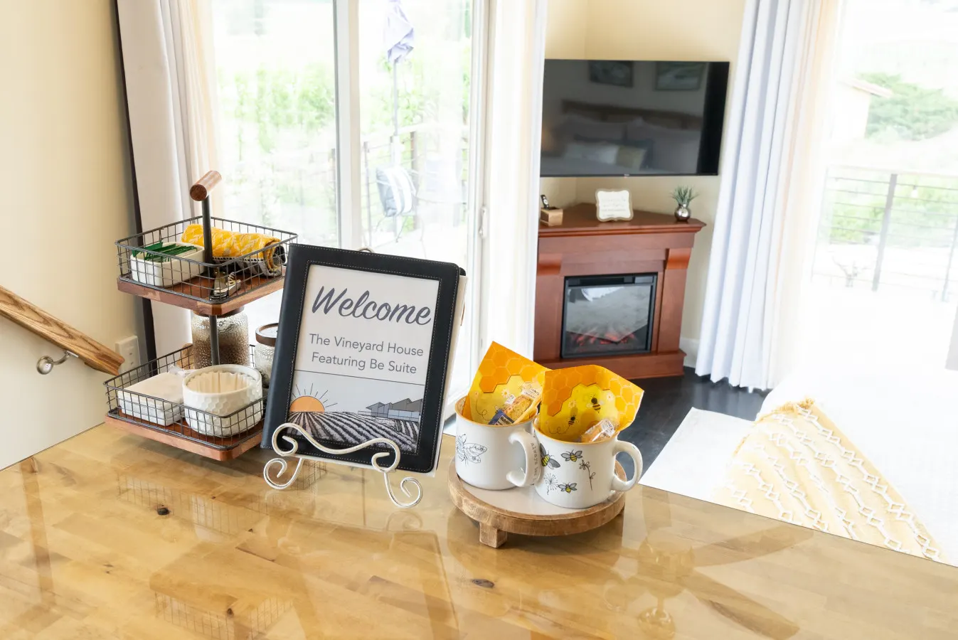 Sunset Vineyard Suite with EV Charger 18