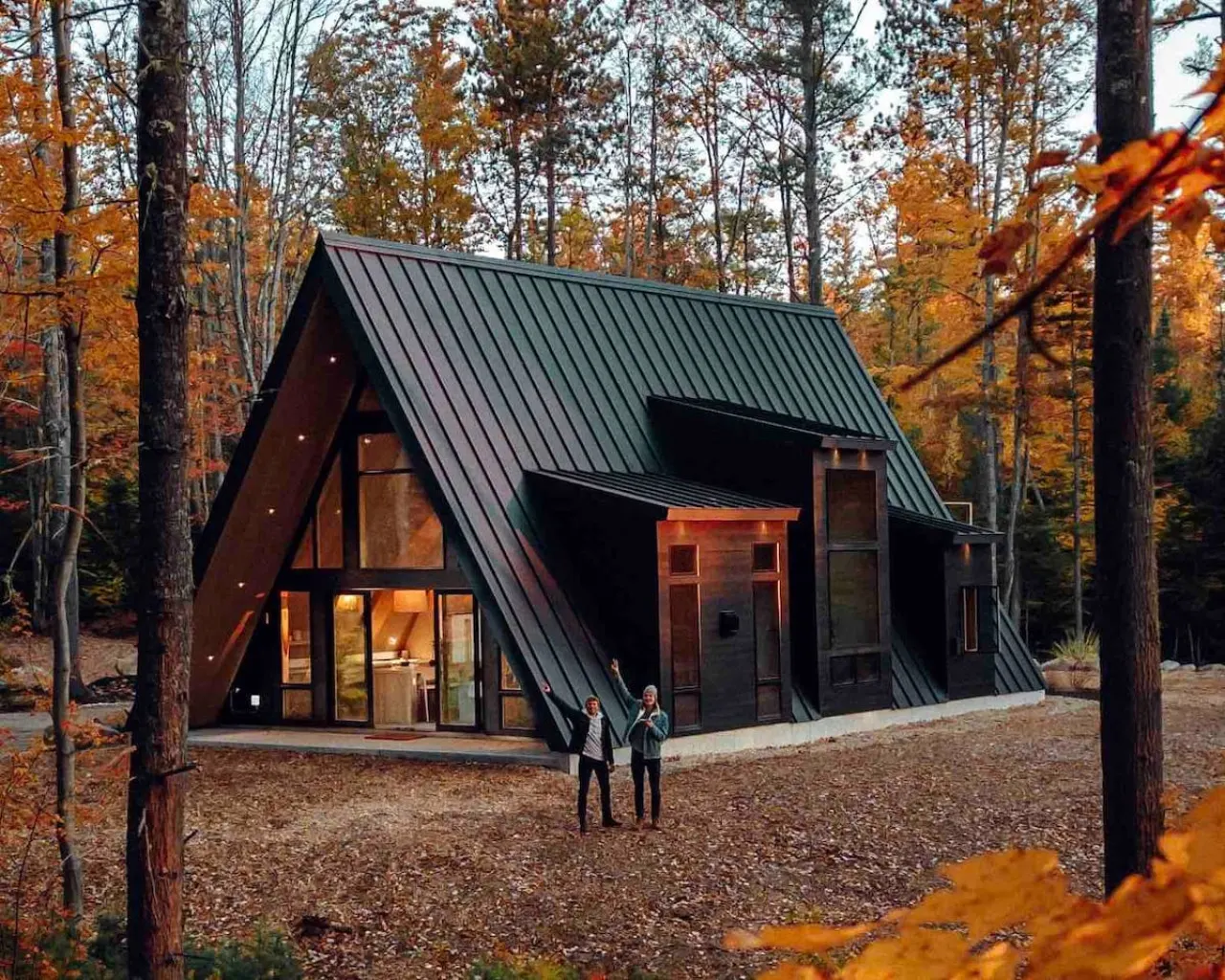 Luxury A-Frame on 6 acres w/ hot tub by Sunday River 14