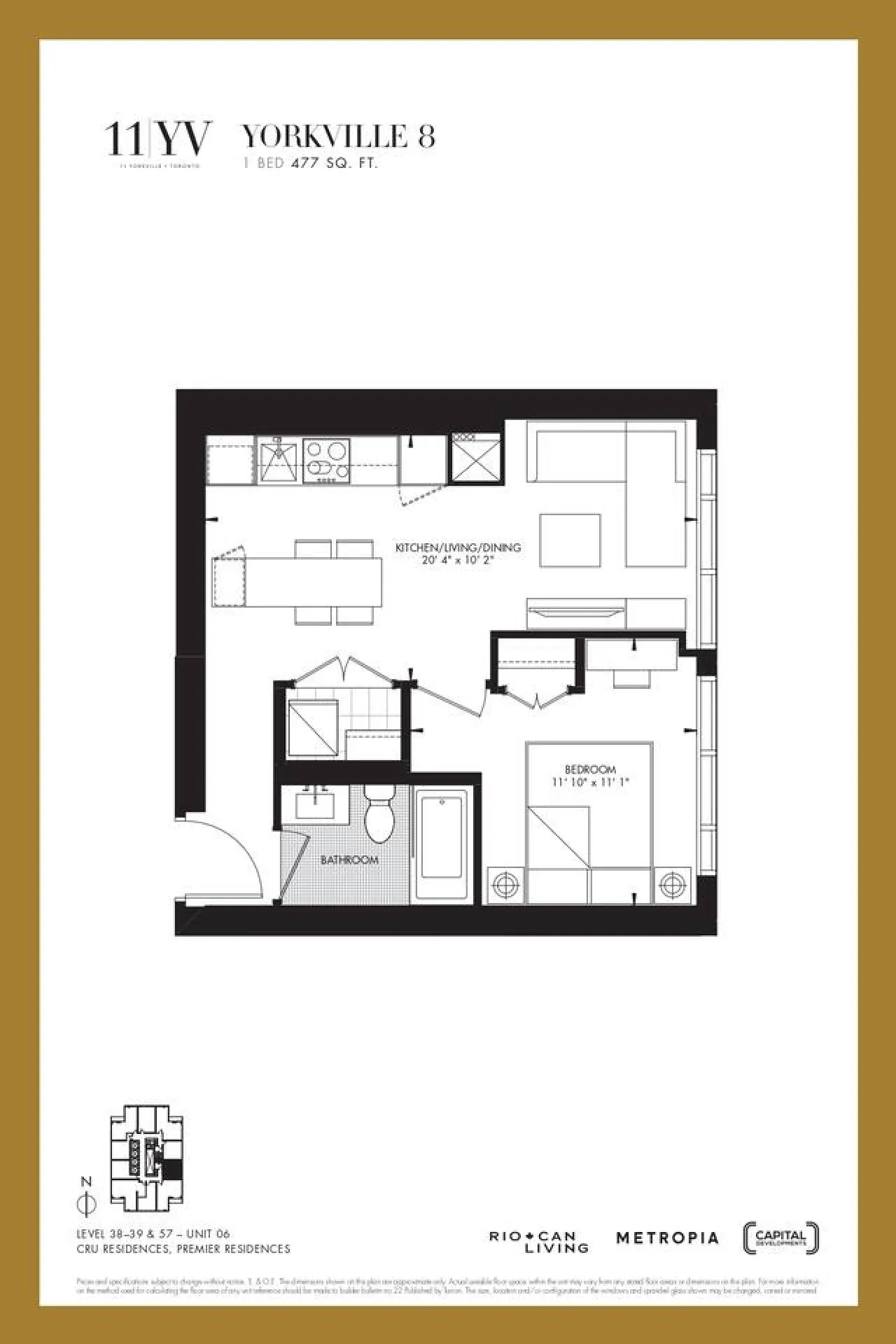 The Refined Stay Yorkville King Bed 11