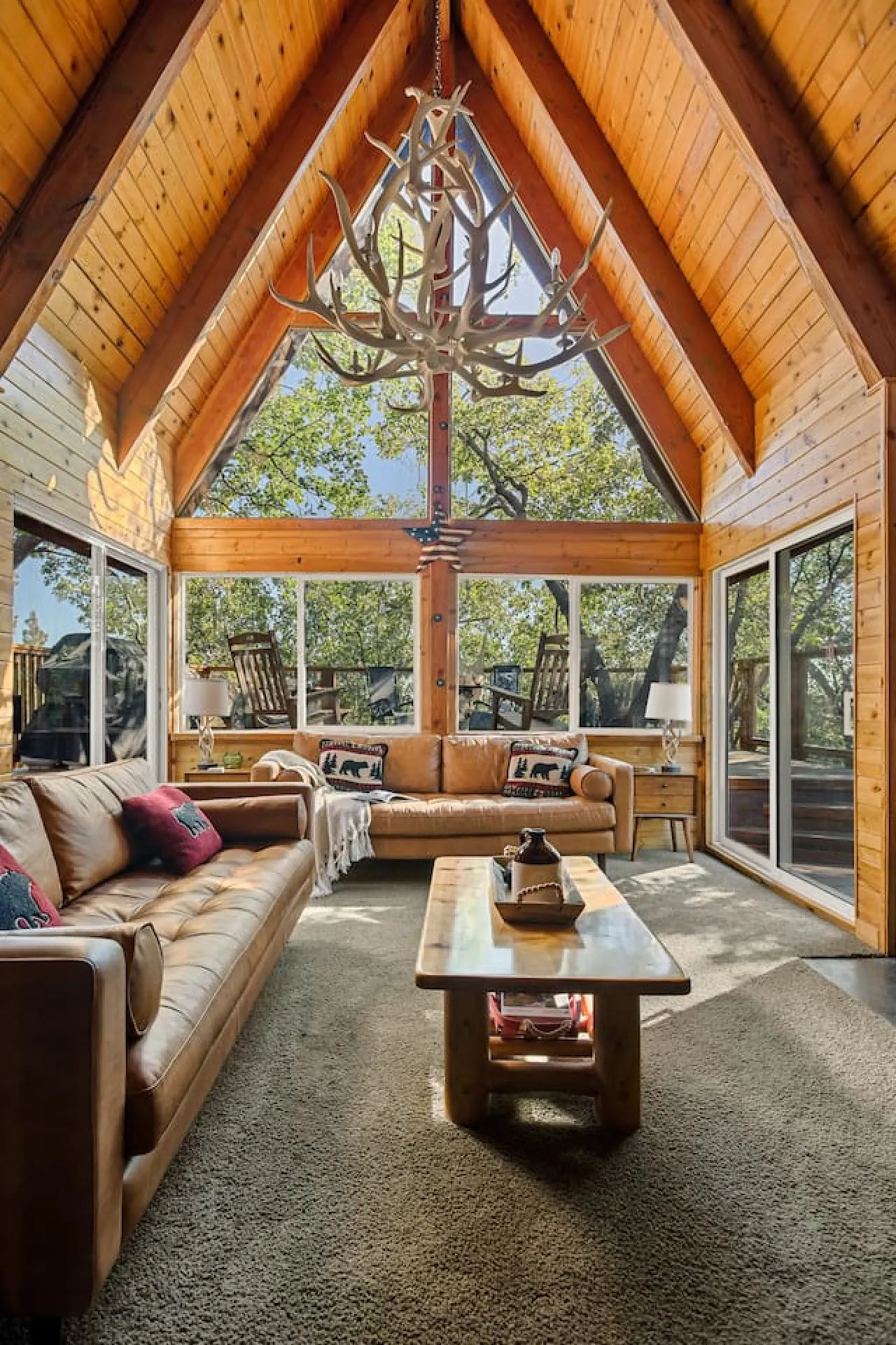 NEW A-Frame 4BR | Hot Tub, Mtn Views, Game Loft