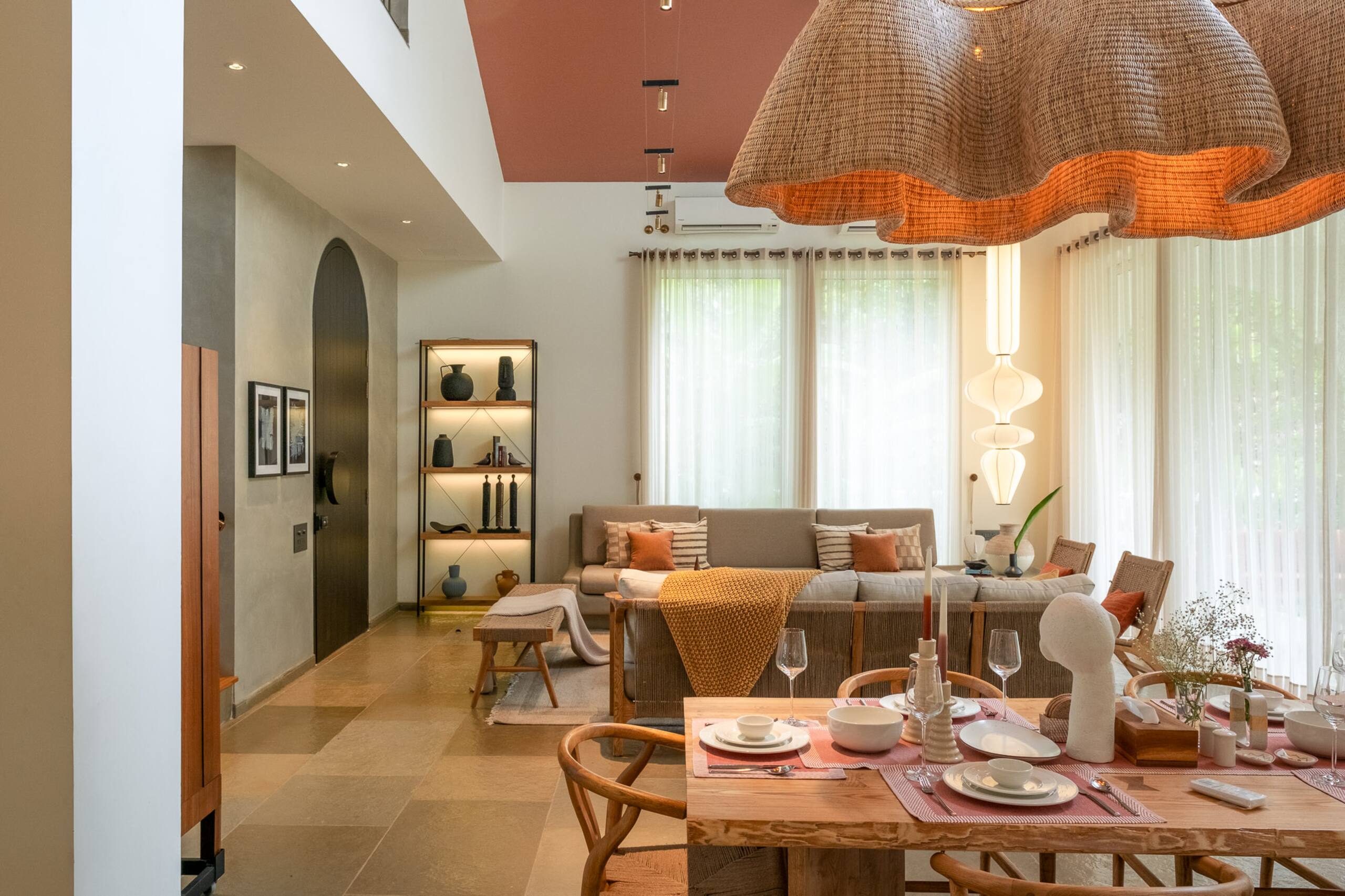 Twin Villa 4+4 BHK 2 Pool Vagator Serai Villas 1