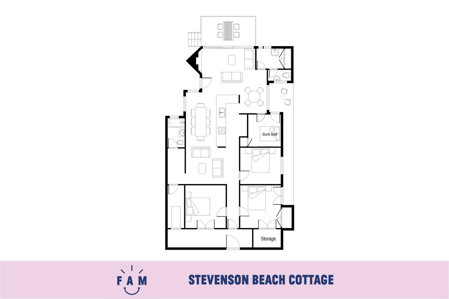 Stevenson Beach Cottage - Walk to Beach & CBD — photo 5