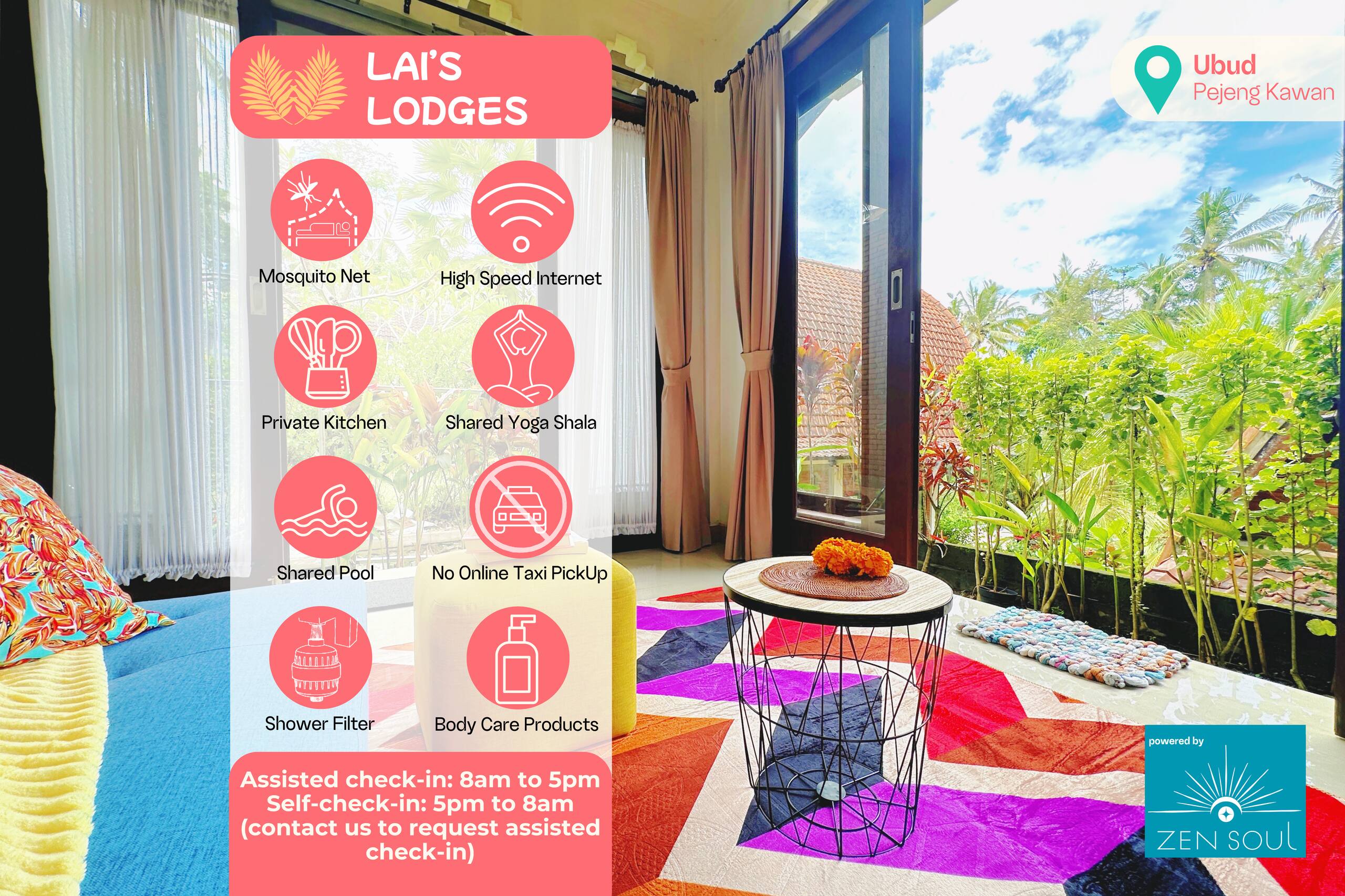 Ubud Jungle Escape Private Duplex Apt Shared Pool