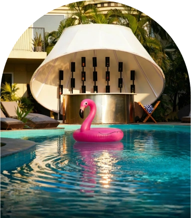 Lotus 2 Bedrooms Beach-side AC Apartment with Pool 7