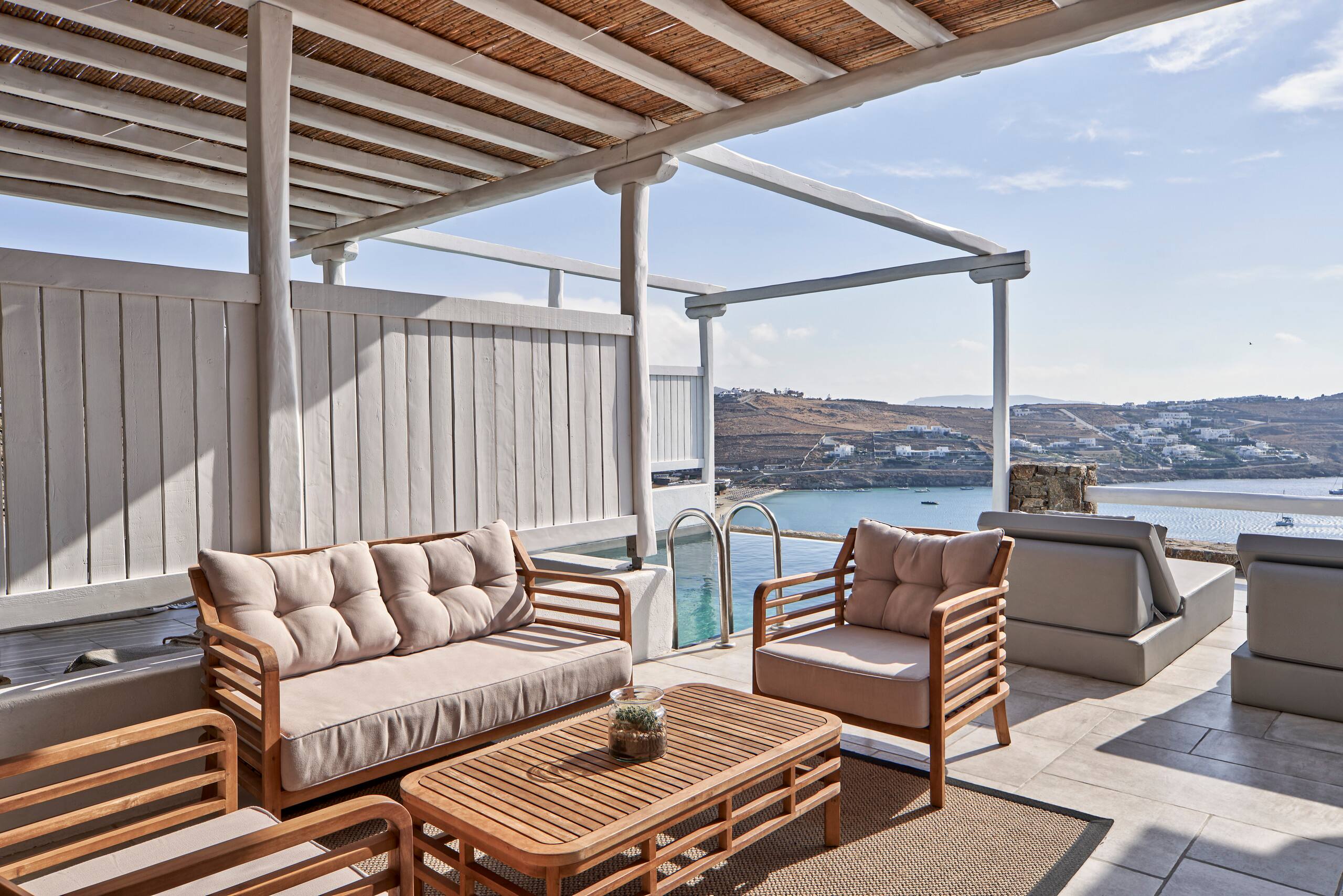 Ultimate Bliss suite with private pool sea view — photo 4