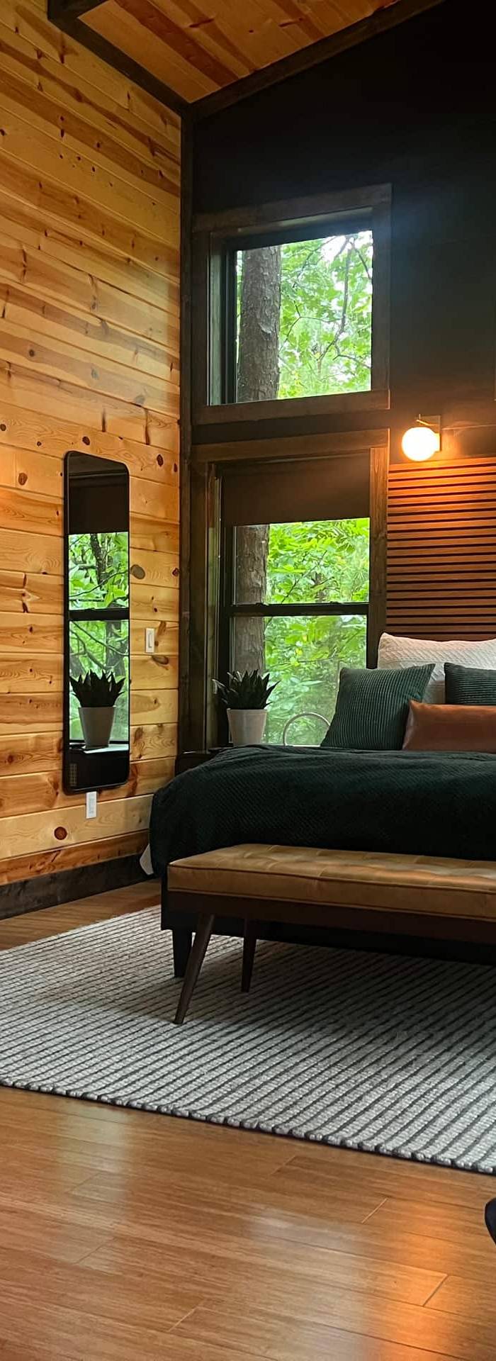 Luxury Elevated Cabin (Sauna/Yoga) — photo 2