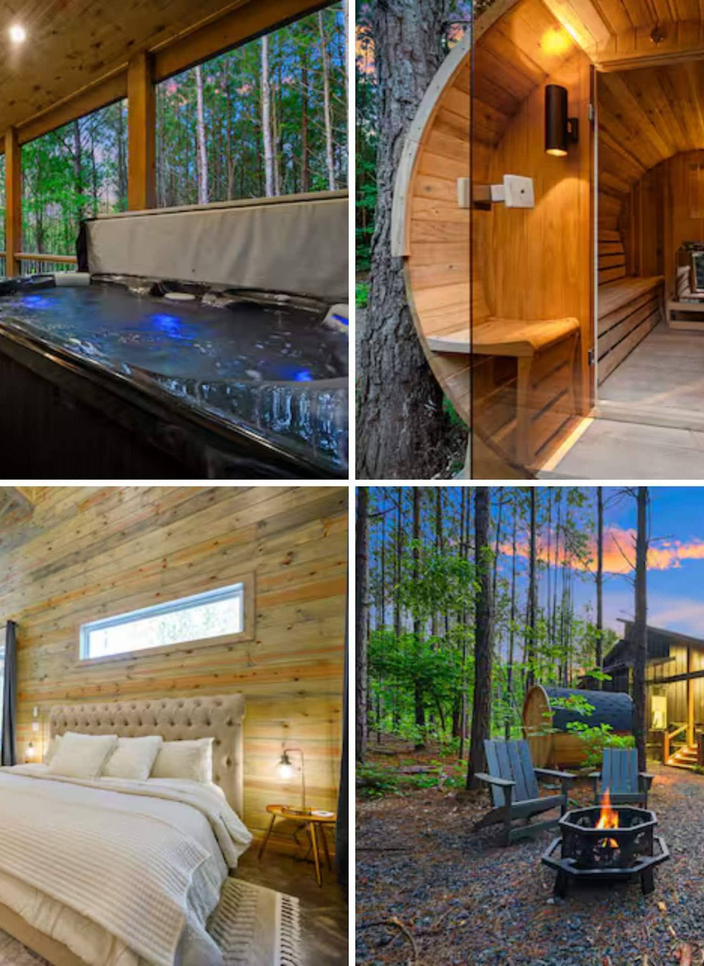 Luxury Couples Cabin (Hot Tub, Sauna, Soaking Tub) — photo 1