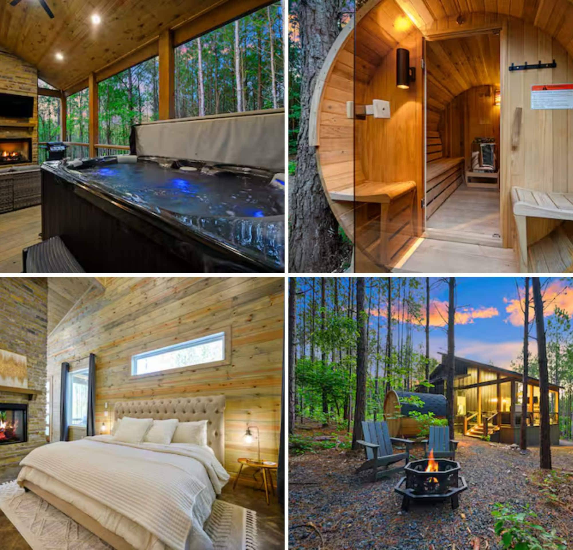 Luxury Couples Cabin (Hot Tub, Sauna, Soaking Tub) — photo 1