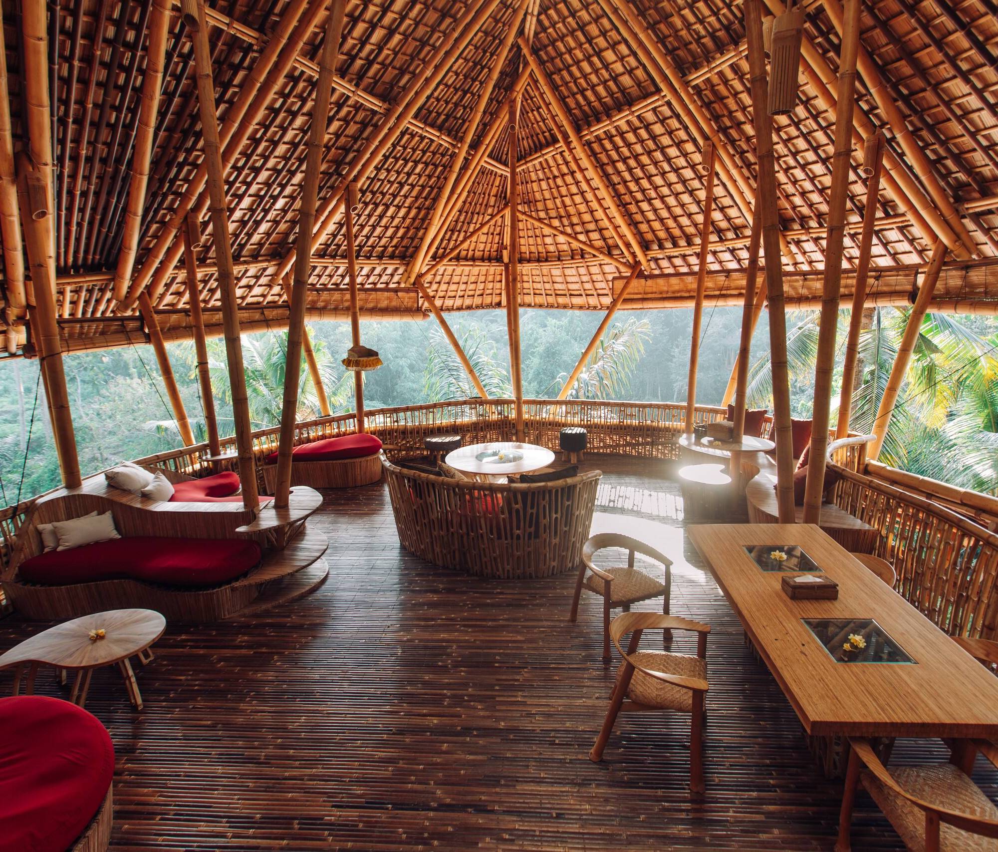 Temple House 3bds Eco Bamboo House Pool River View — photo 1