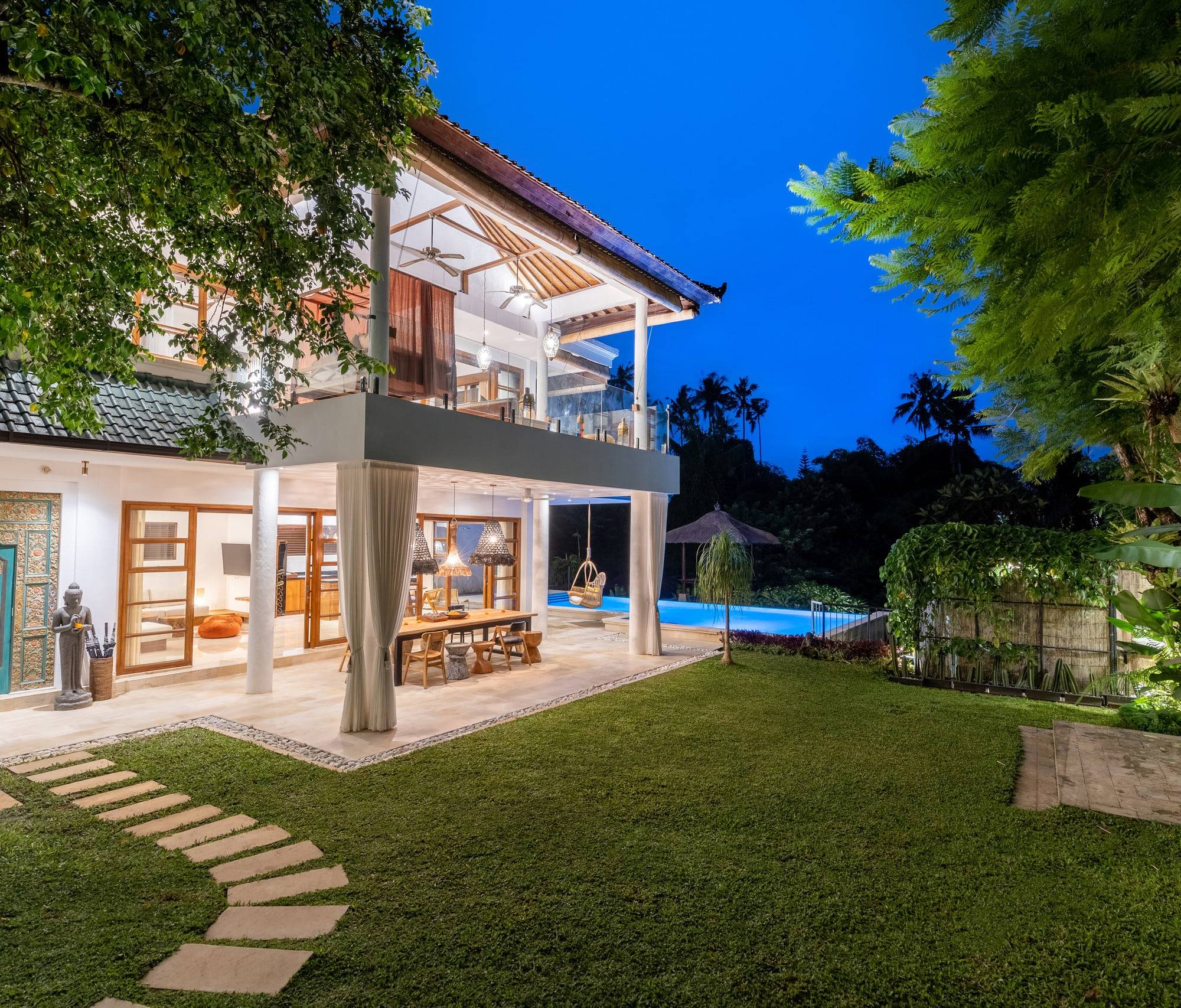 La Bohemia Ubud: Luxe 4BR villa with Natural Pool — photo 1