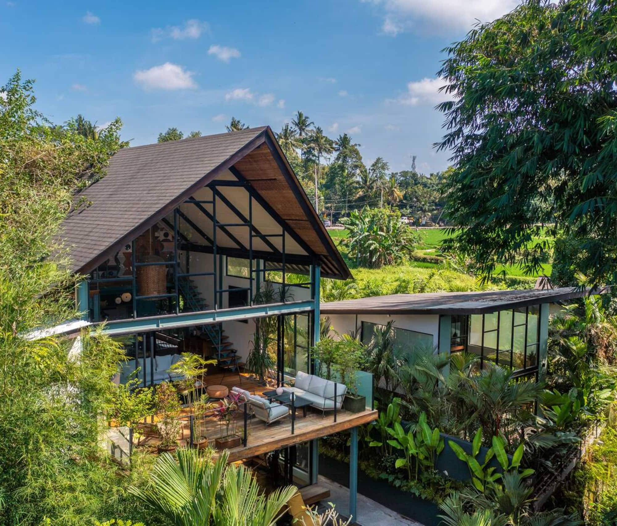 Luxury villa Lestari 1 with private pool in Ubud — photo 1